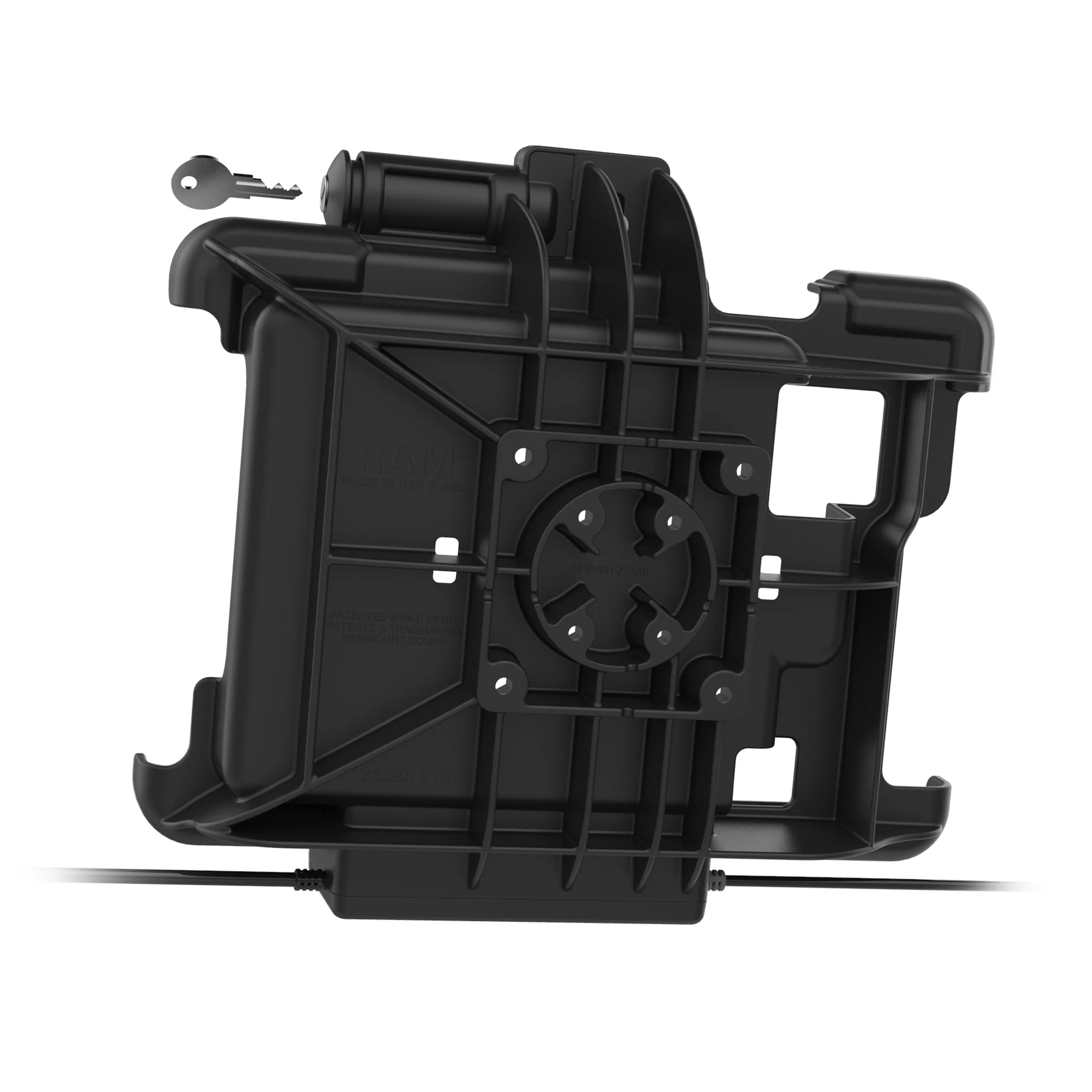 GDS® Key Locking Power + Dual USB Dock for Zebra XSLATE L10 - Image 4