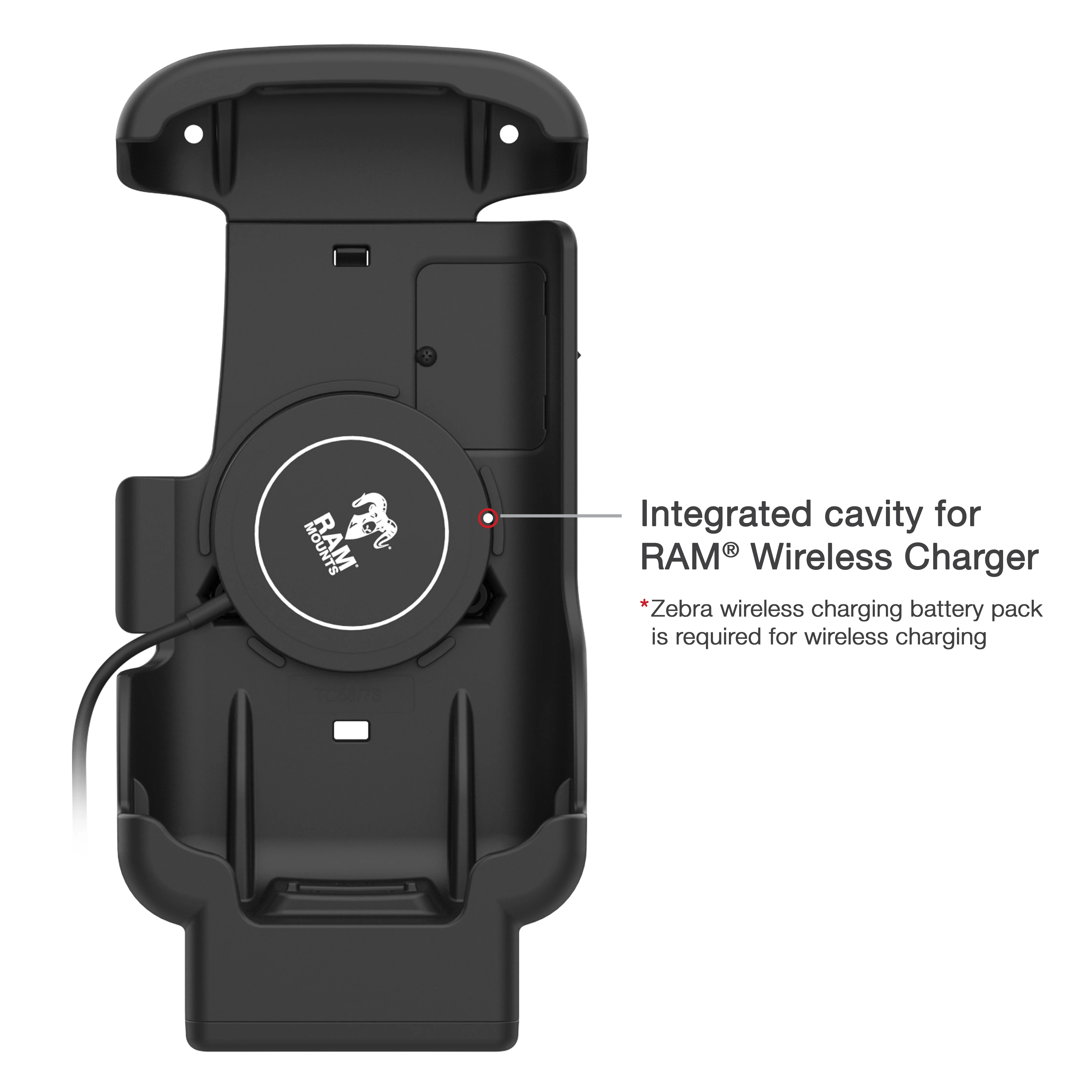 RAM® Form-Fit Dock for Zebra TC53 & TC58 - Image 4