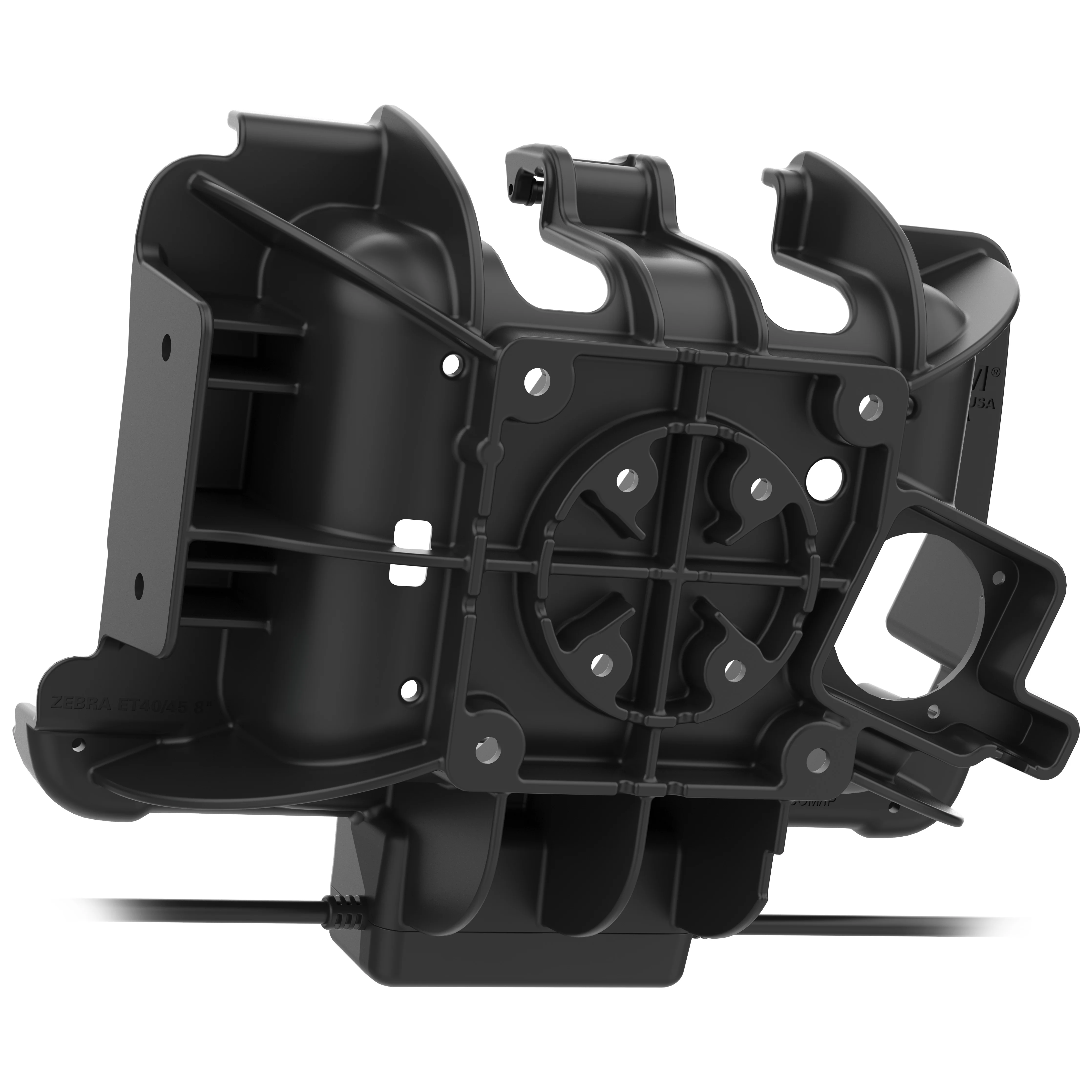 RAM® Tough-Dock⢠Power + USB-C & USB-A for Zebra ET401 & ET4x 8" - Image 3