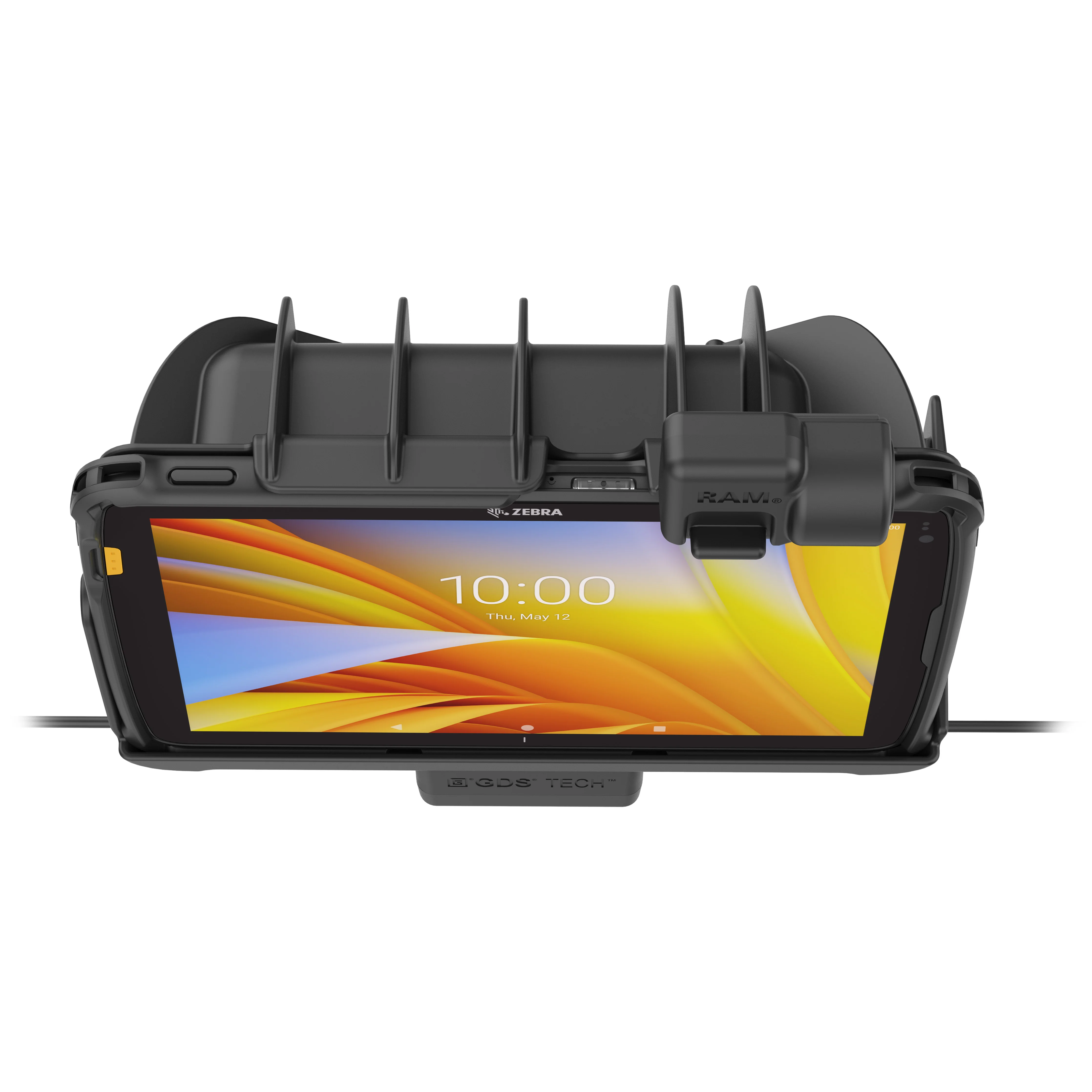 RAM® Tough-Dock™ Power + Dual USB with Latch for Zebra ET4x 10" - Image 6