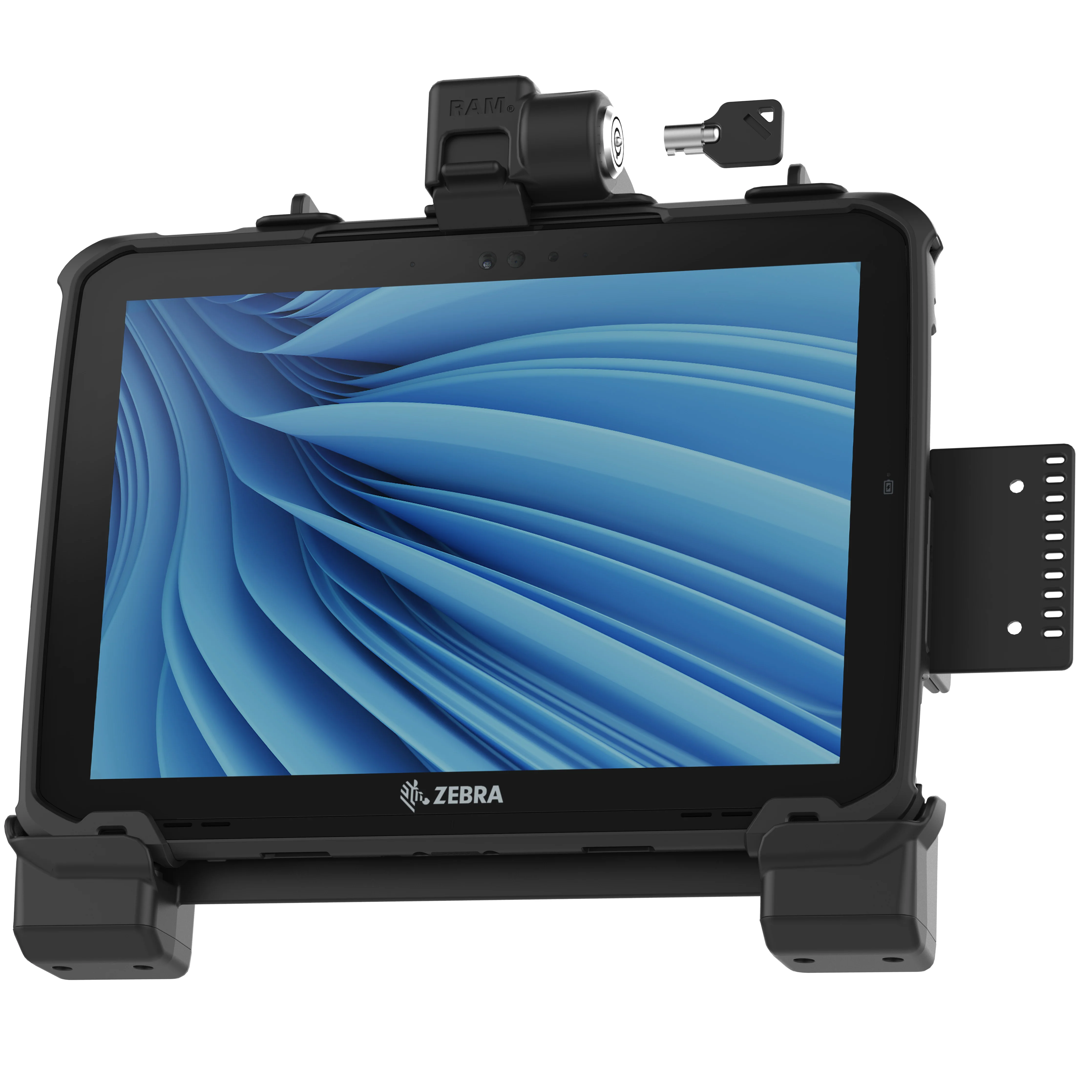 RAMĀ® Locking Form-Fit Holder for Zebra ET8x 2-in-1 Tablet