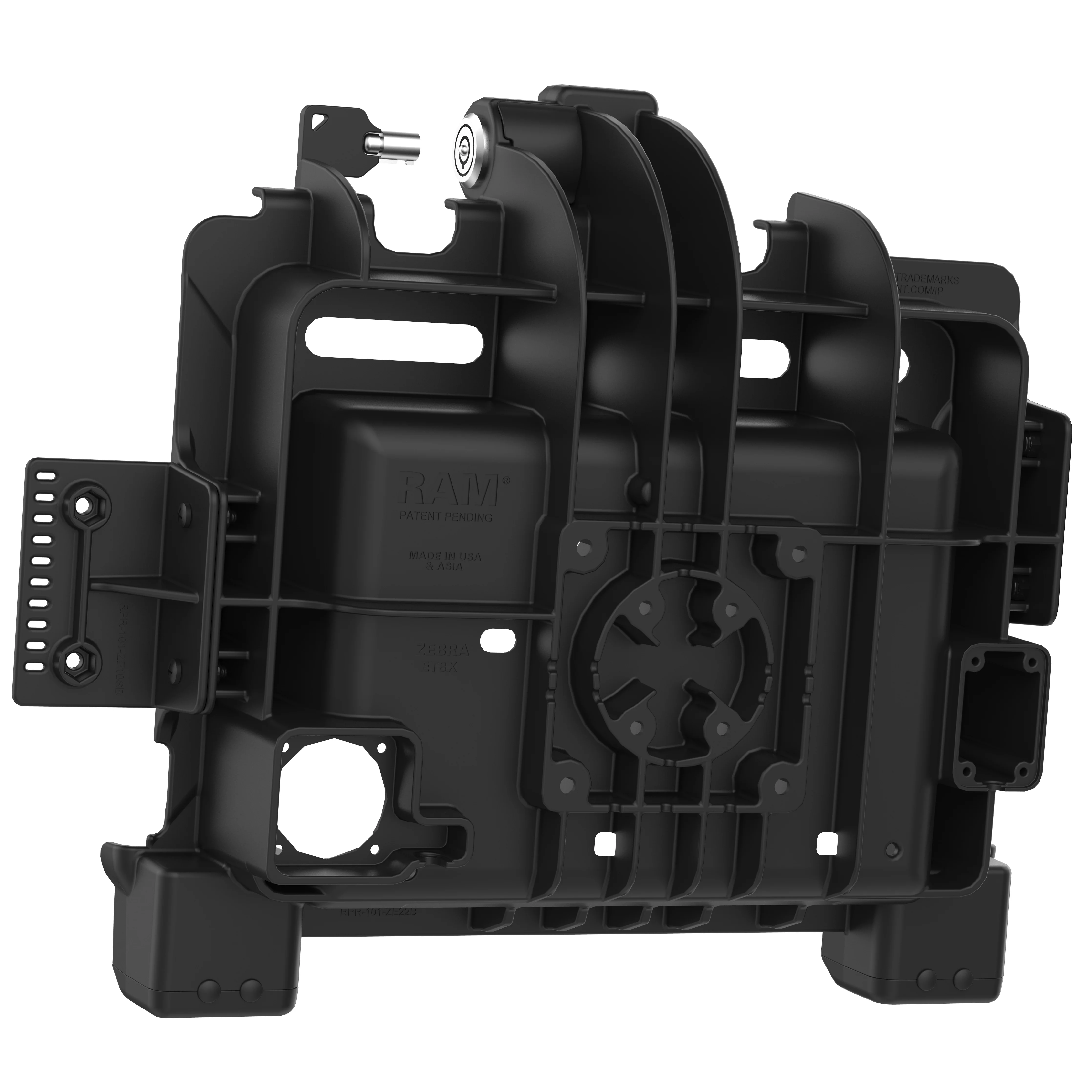 RAMĀ® Locking Form-Fit Holder for Zebra ET8x 2-in-1 Tablet - Image 4