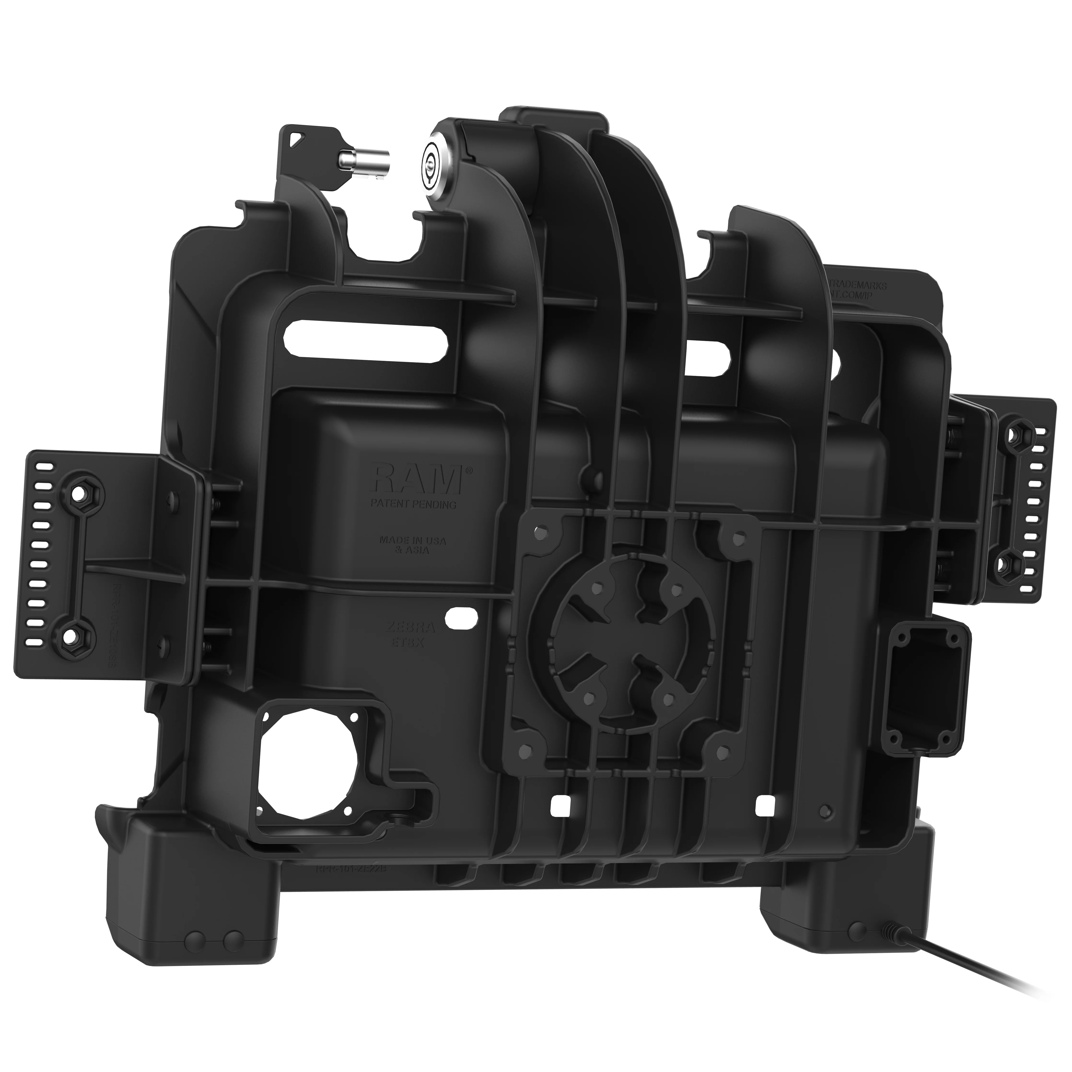 RAM® Powered Locking Dock for Zebra ET8x 2-in-1 Tablet - Image 4