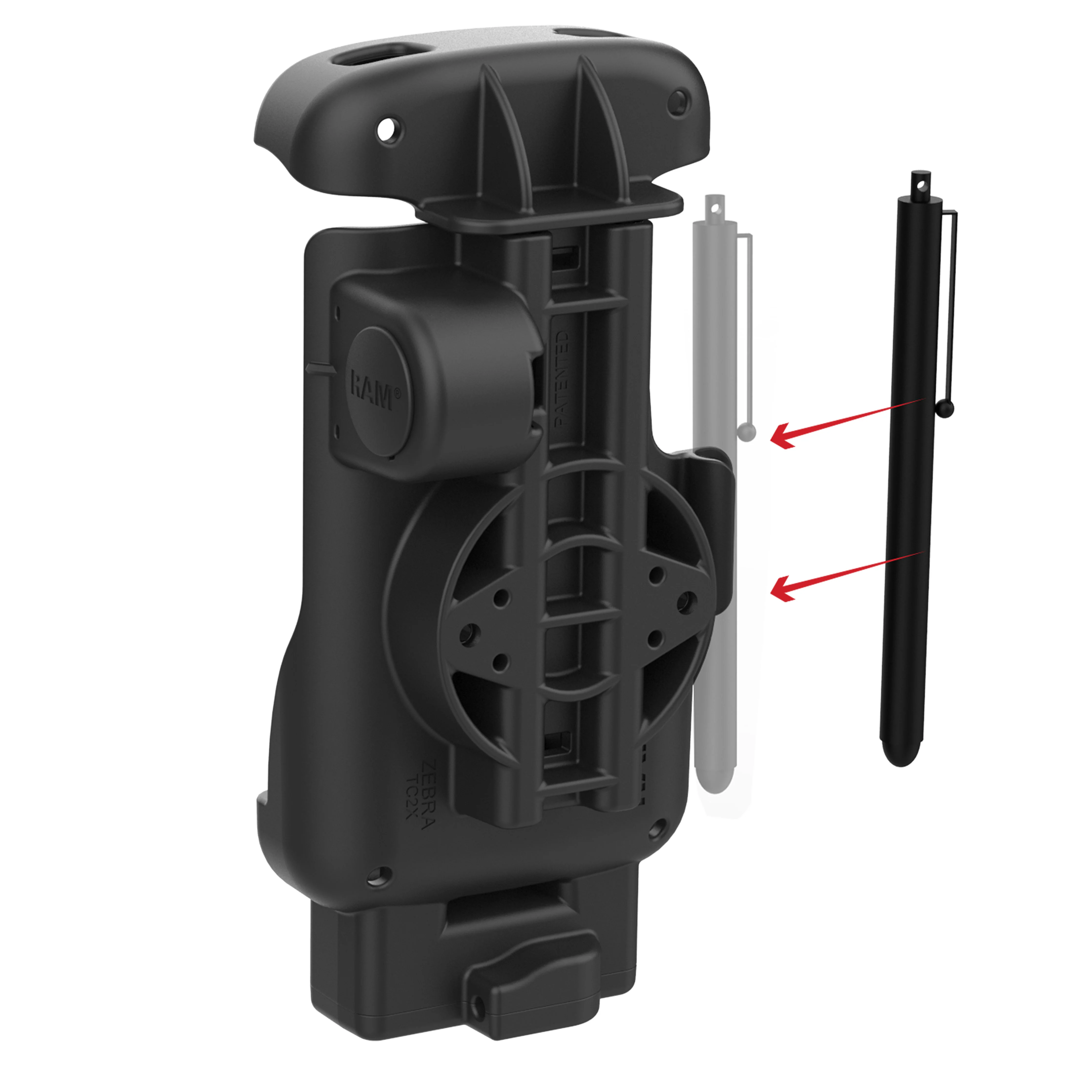 RAM® Form-Fit Holder for Zebra TC22 & TC27 without Boot - Image 3