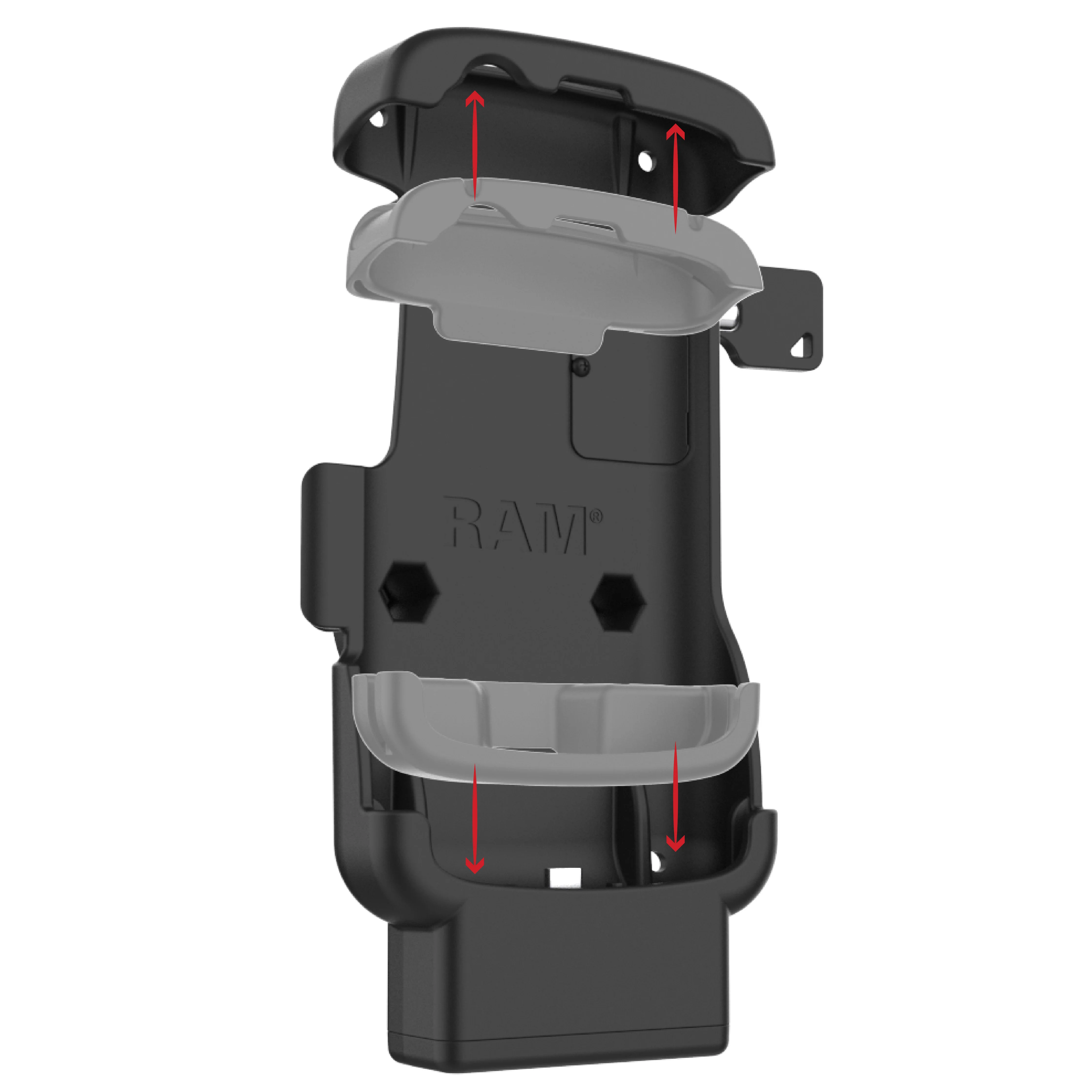 RAMĀ® Locking Form-Fit USB-C Dock for Zebra TC22 & TC27 without Boot - Image 5