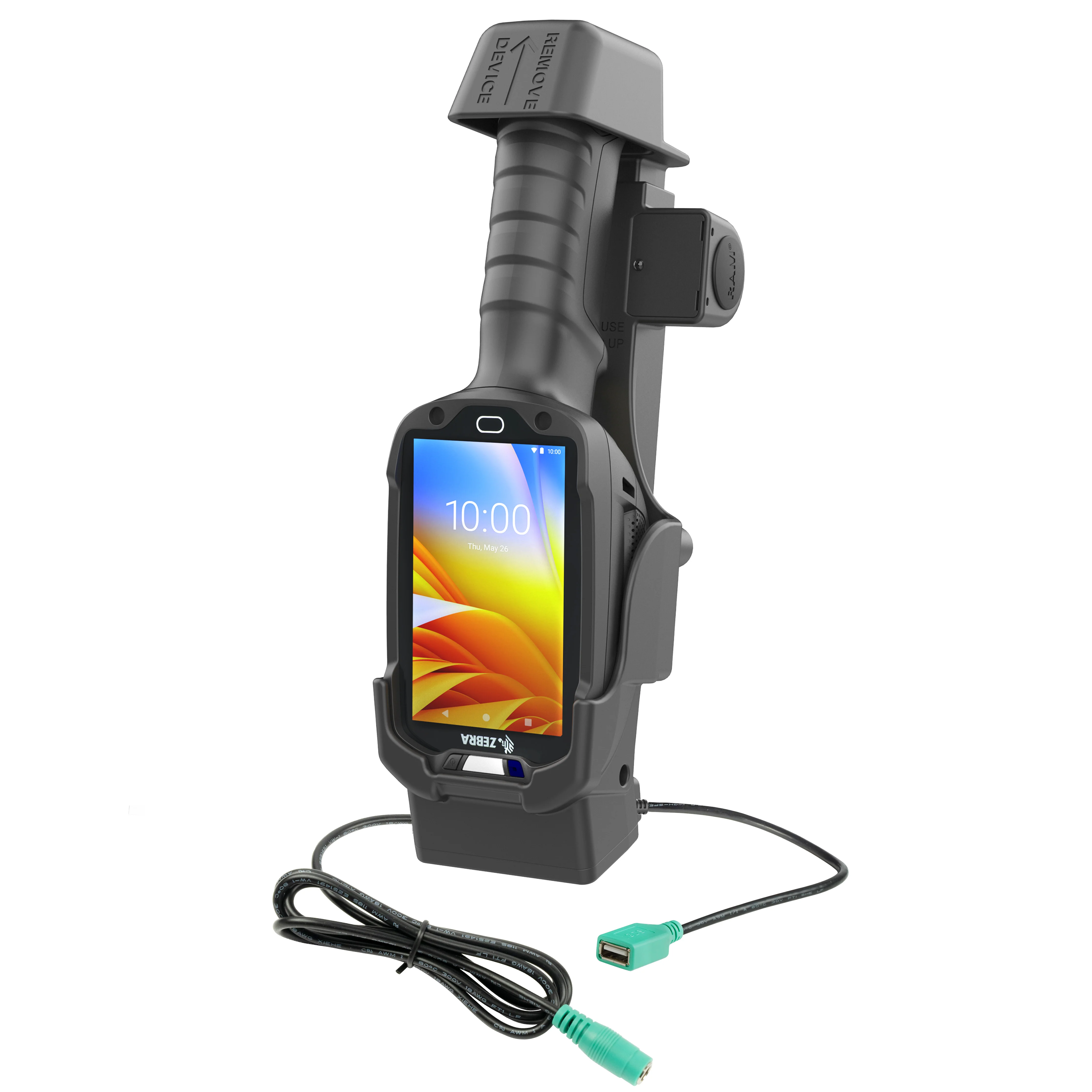 RAMĀ® Powered Dock + Single USB-A for Zebra TC8300