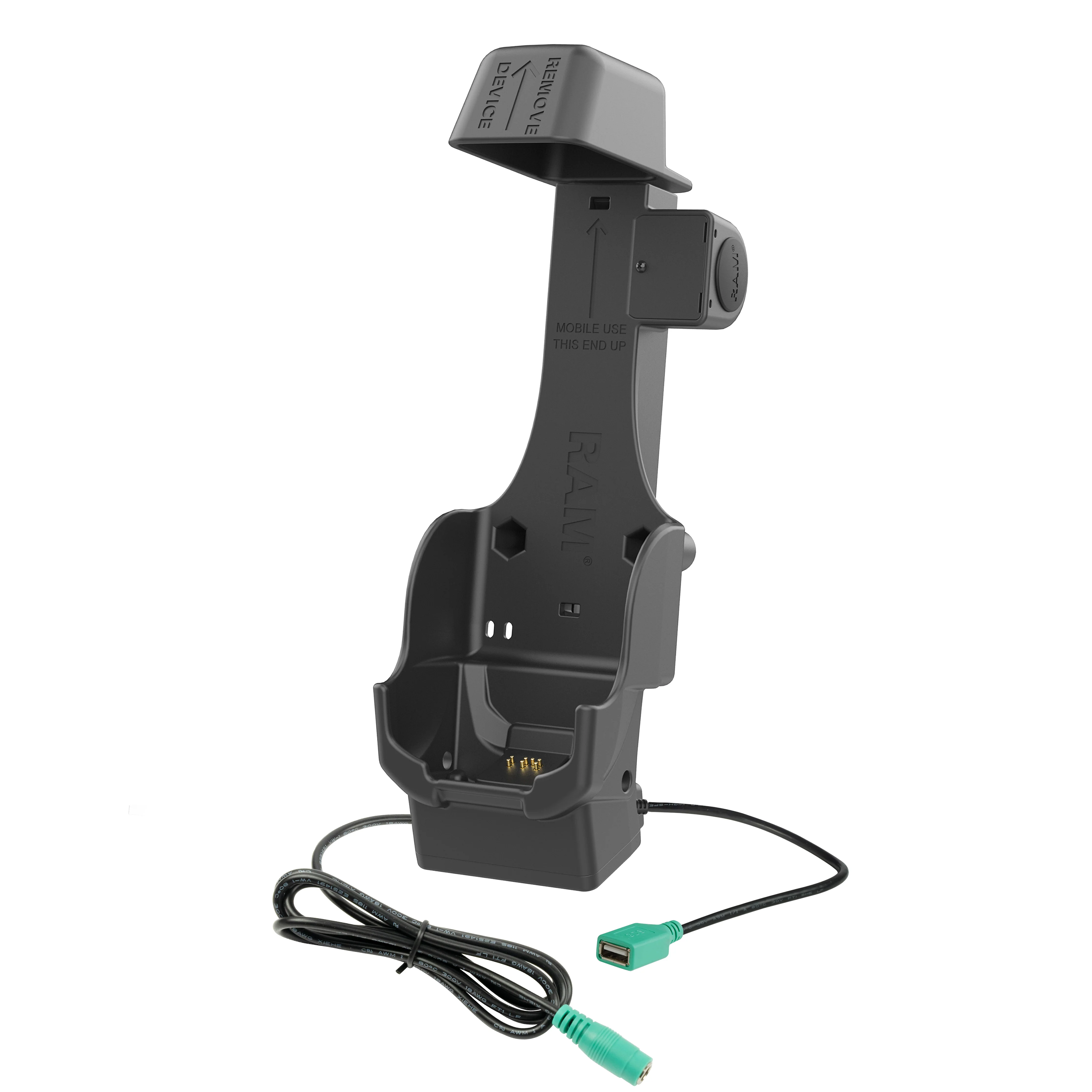 RAMĀ® Powered Dock + Single USB-A for Zebra TC8300 - Image 2