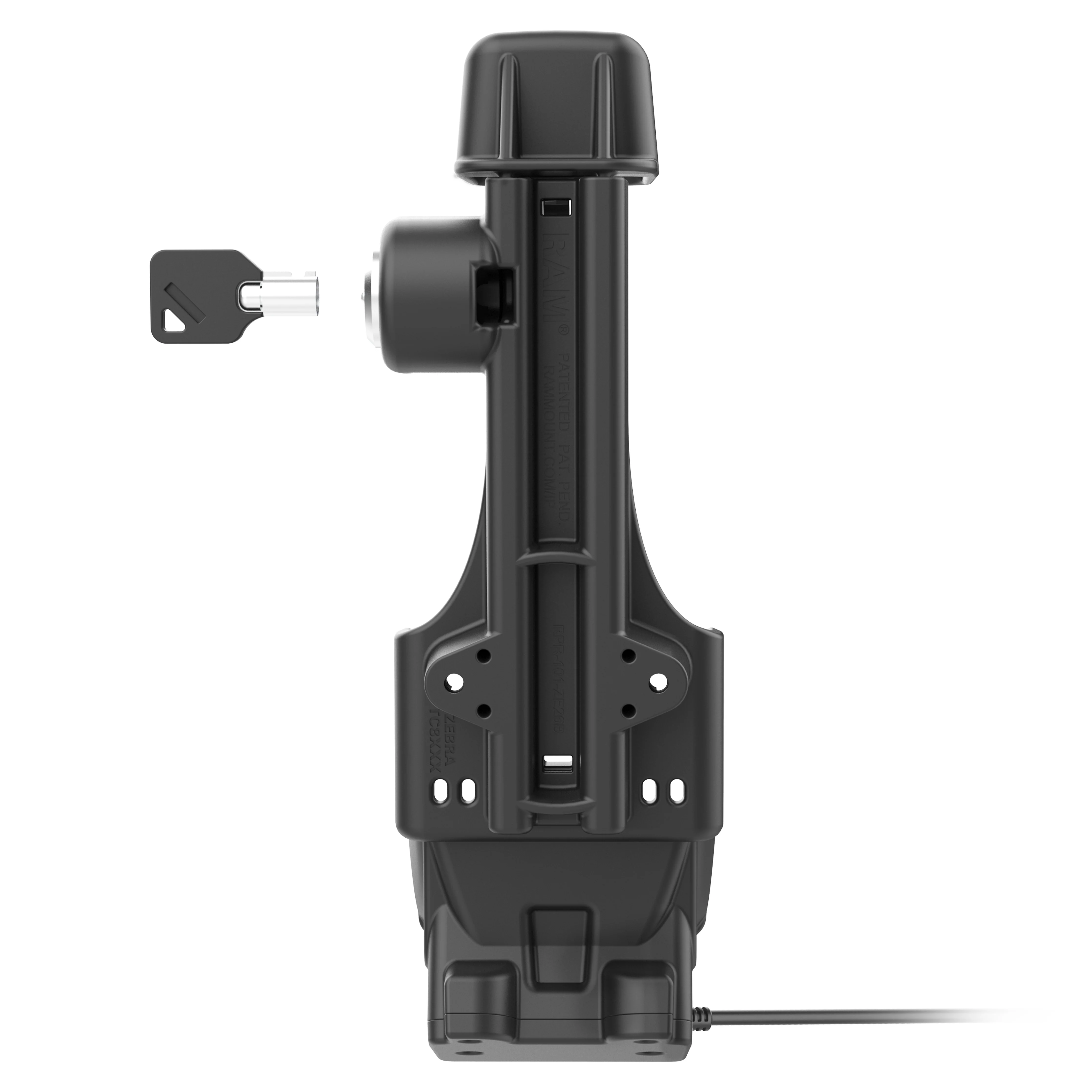 RAMĀ® Locking Powered Dock for Zebra TC8300 - Heated Pins - Image 4