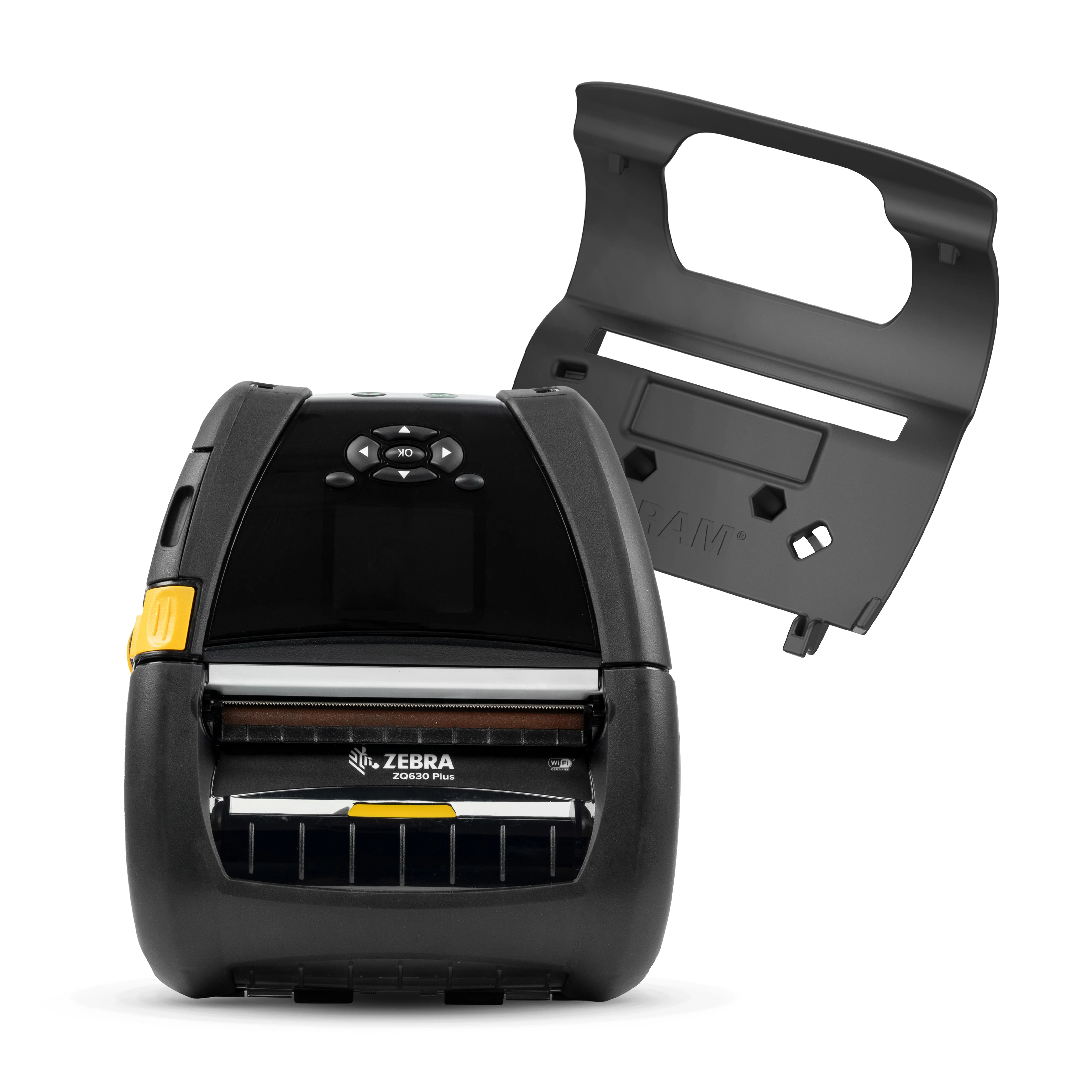 RAMĀ® Quick Release Printer Holder for Zebra ZQ630 Series