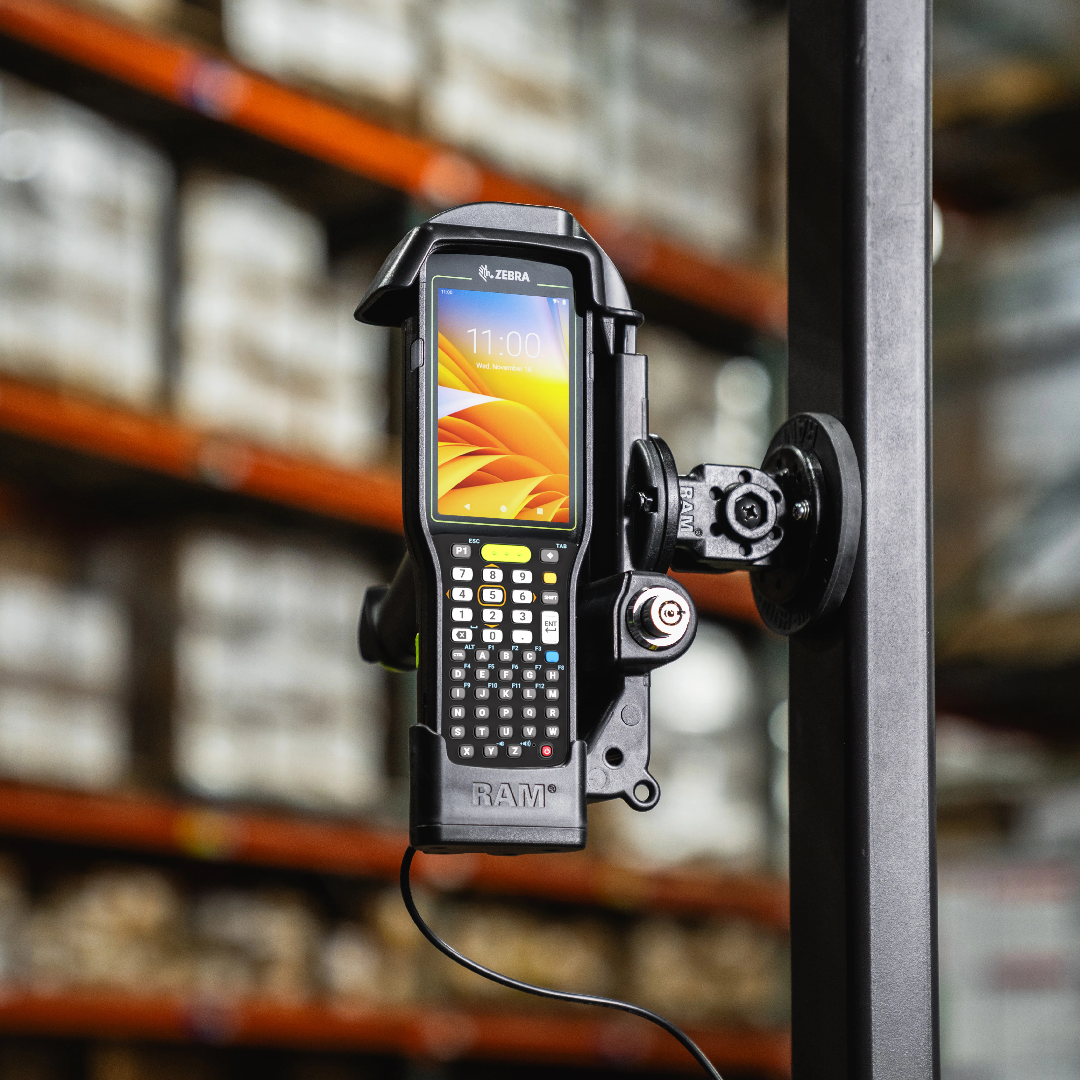 RAMĀ® Locking Powered Dock for Zebra MC3300/3400/3450 - Image 9