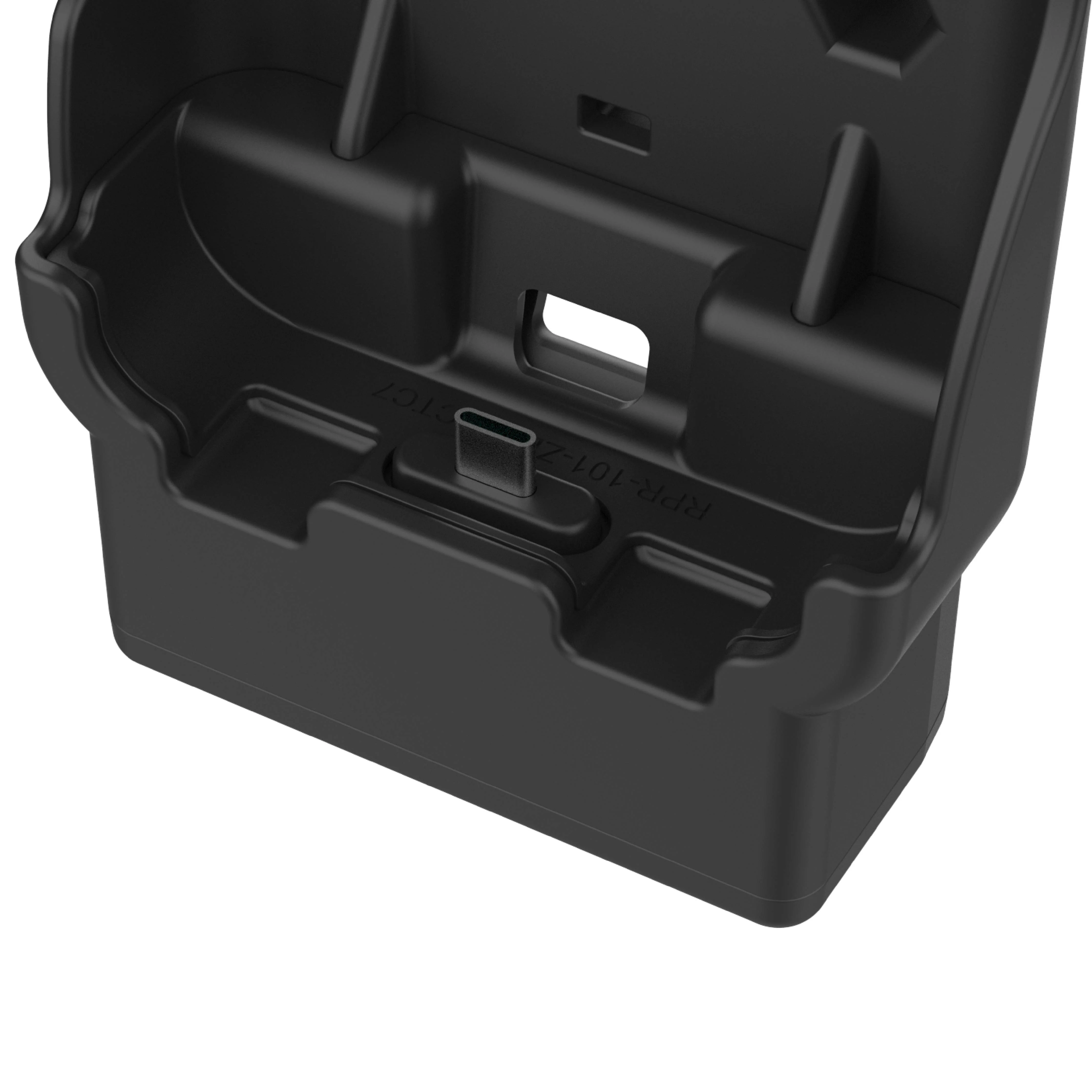 RAMĀ® Locking Powered Dock with USB-C for Zebra TC501 - Image 3