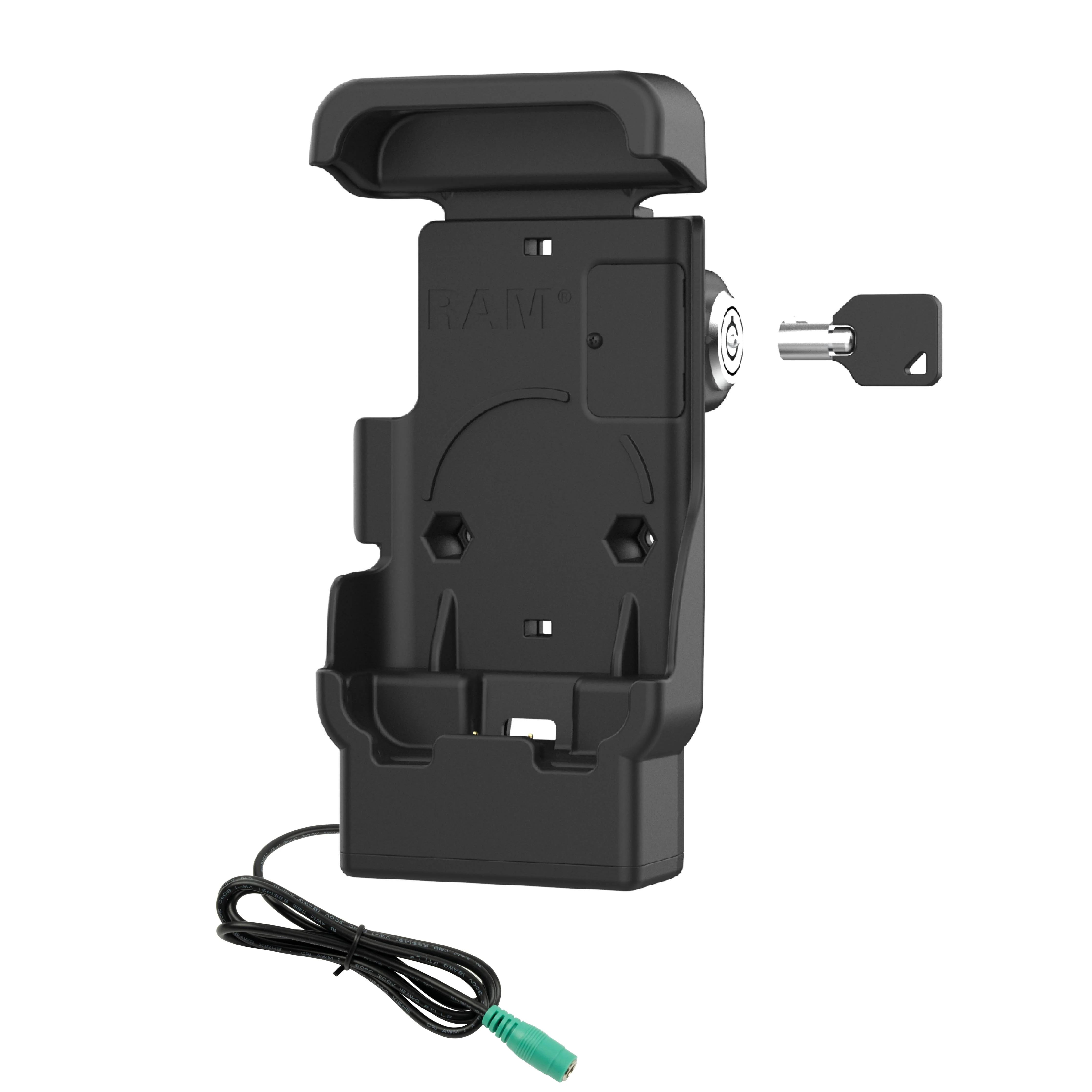 RAM® Locking Powered Dock with Pogo Pins for Zebra TC501 - Image 2