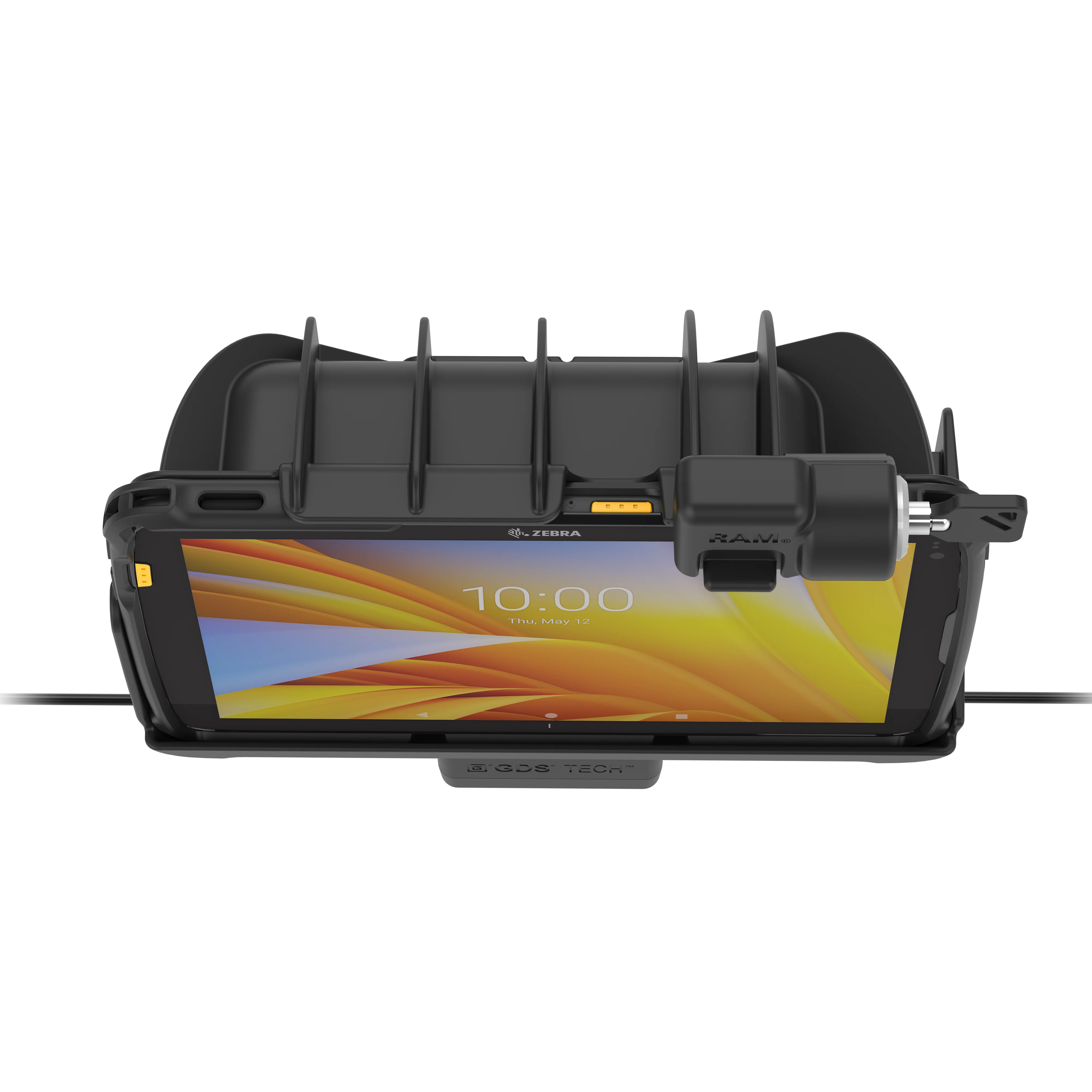Locking RAM® Tough-Dock™ Power + Dual USB for Zebra ET401 10" - Image 7