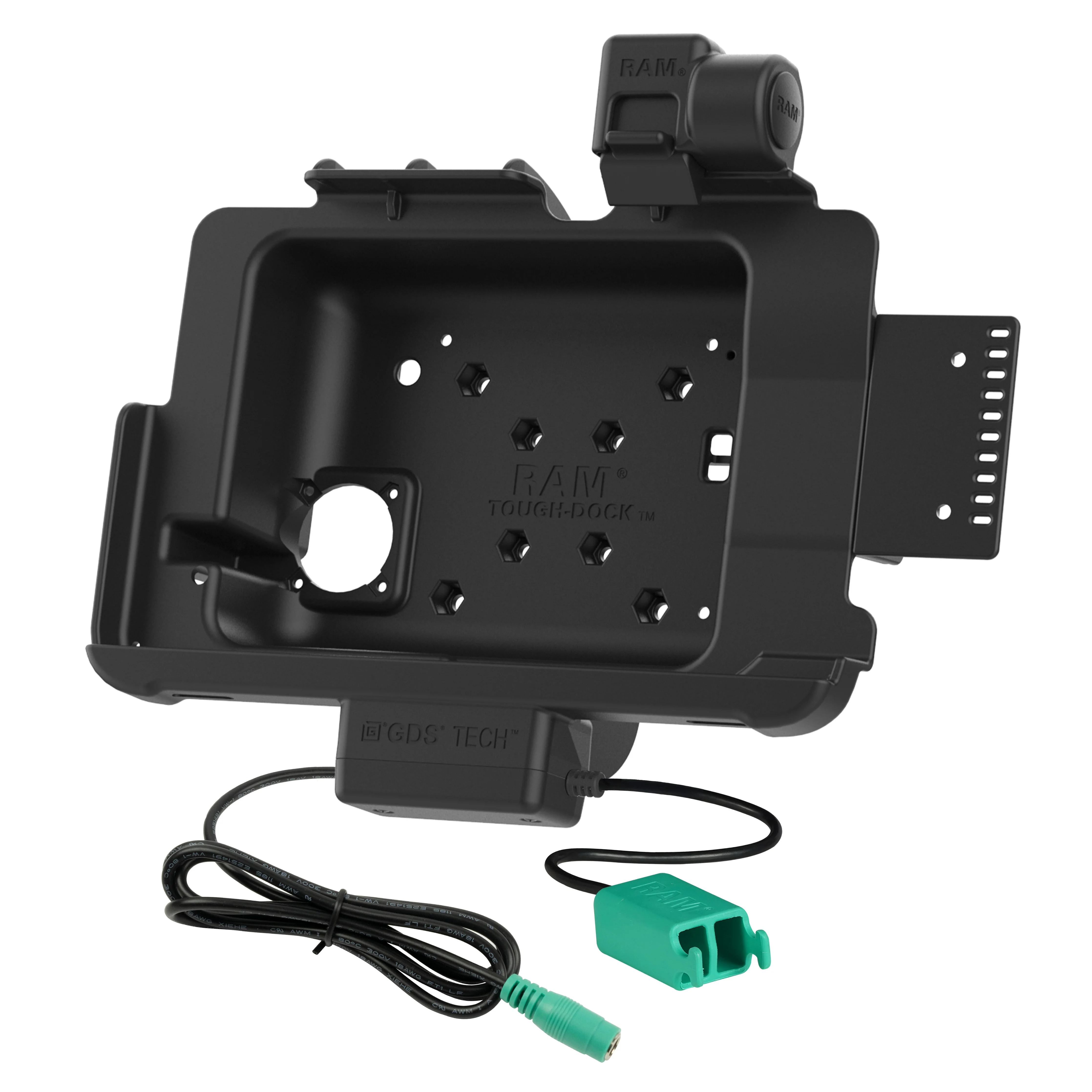RAM® Tough-Dock™ Power + Dual USB for Zebra ET401 10" - Image 2