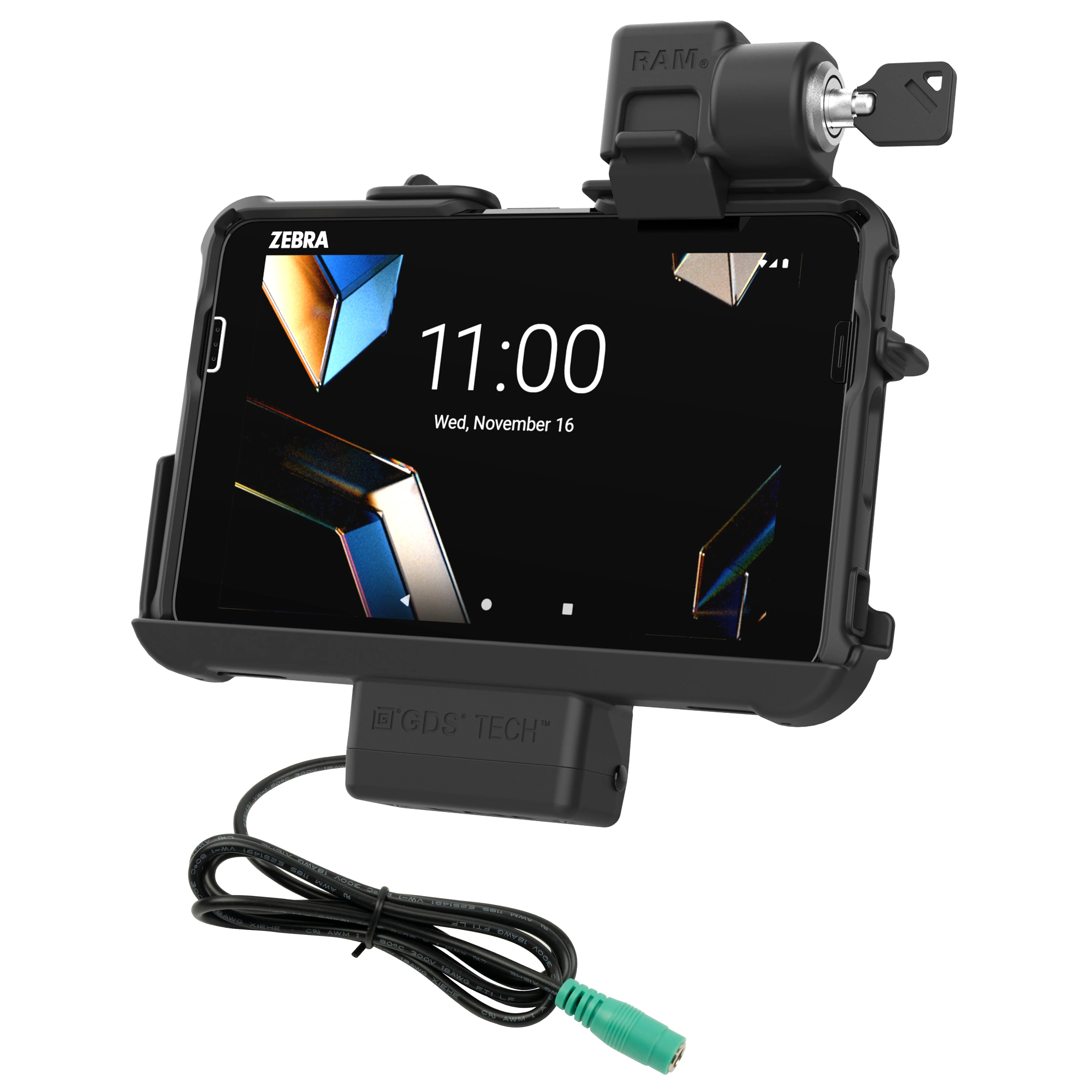 Locking RAM® Thin-Dock⢠for Zebra ET401 & ET4x 8"