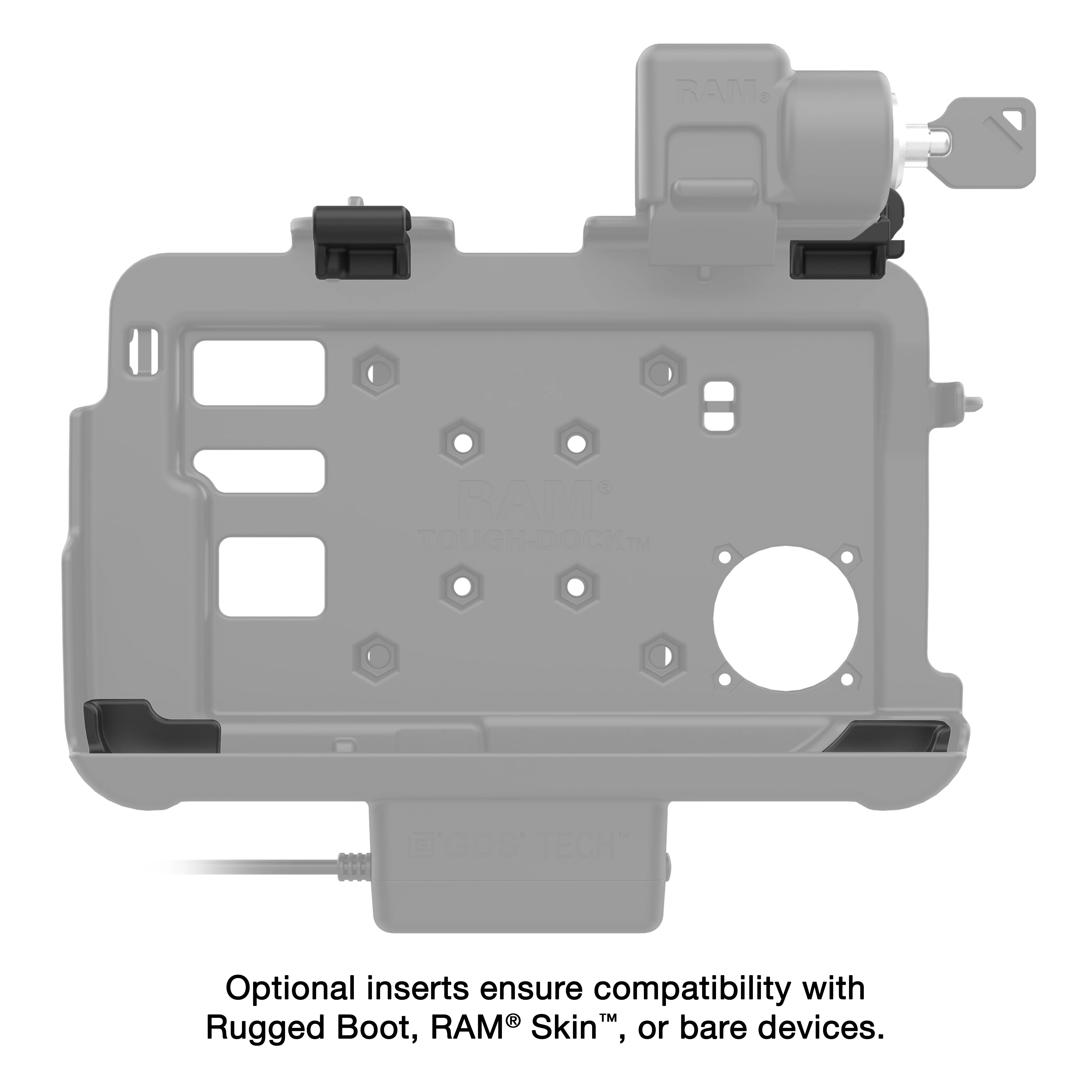 Locking RAM® Thin-Dock⢠for Zebra ET401 & ET4x 8" - Image 5