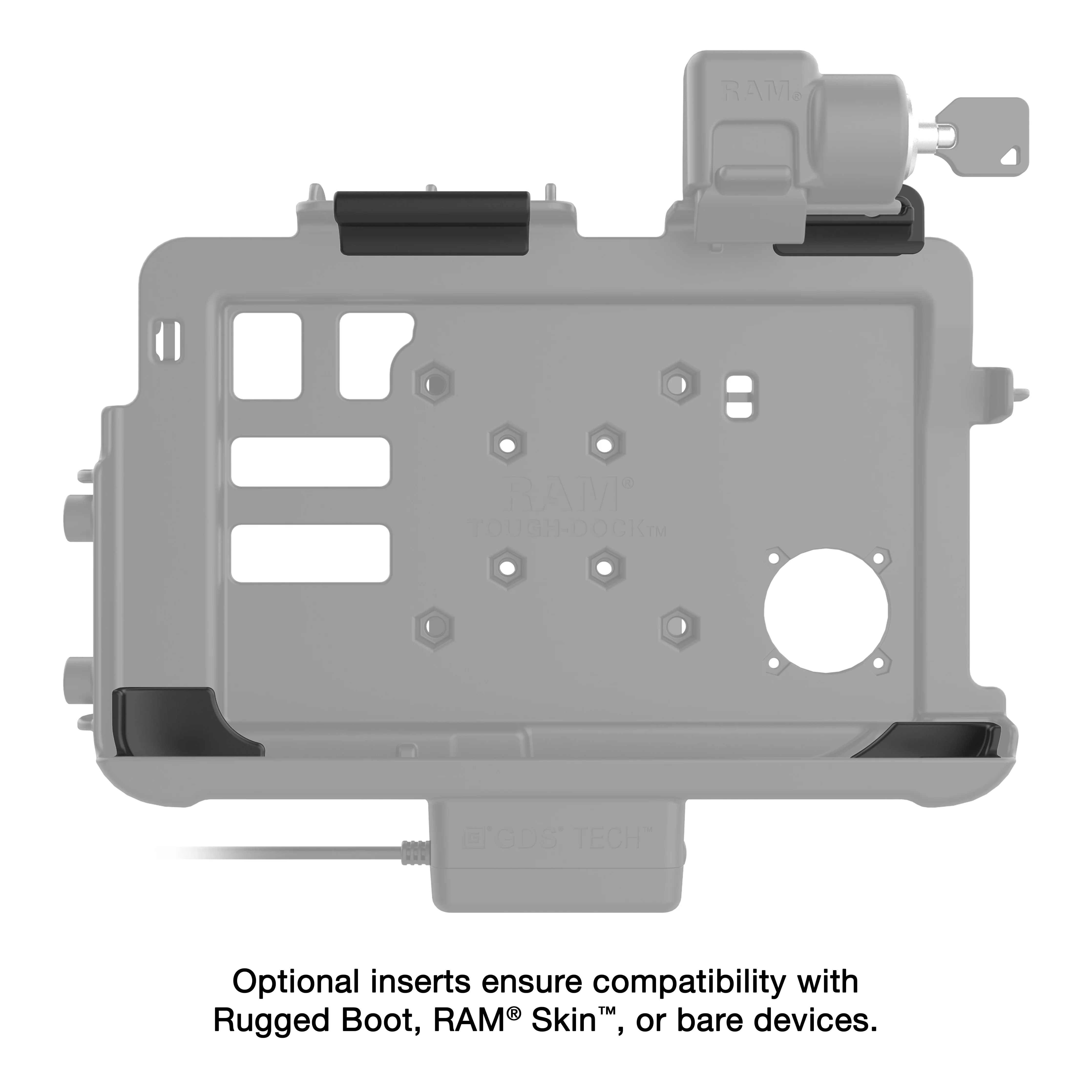 Locking RAM® Thin-Dock™ for Zebra ET401 & ET4x 10" - Image 5