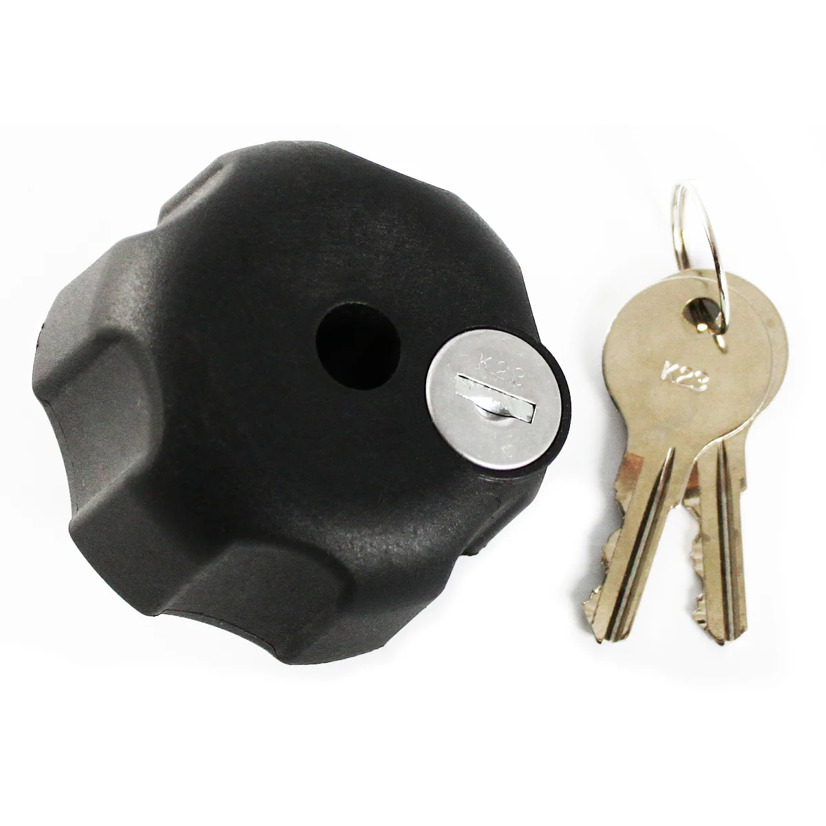 RAM® Key Lock Knob with Brass Insert for Swing Arms - Image 2