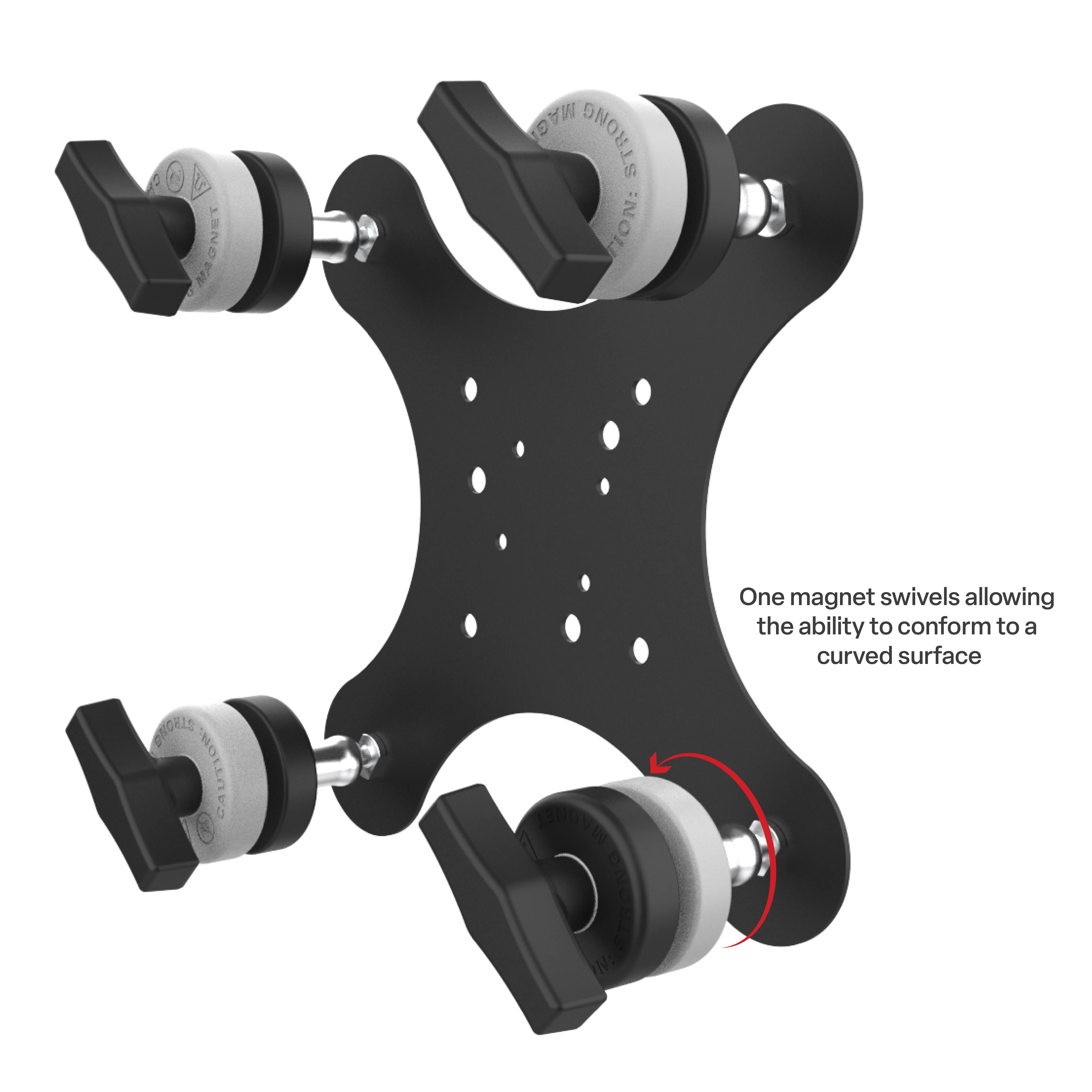 RAM® Tough-Mag™ 48MM 4-Point Pivoting Magnetic Mounting Base - Image 3