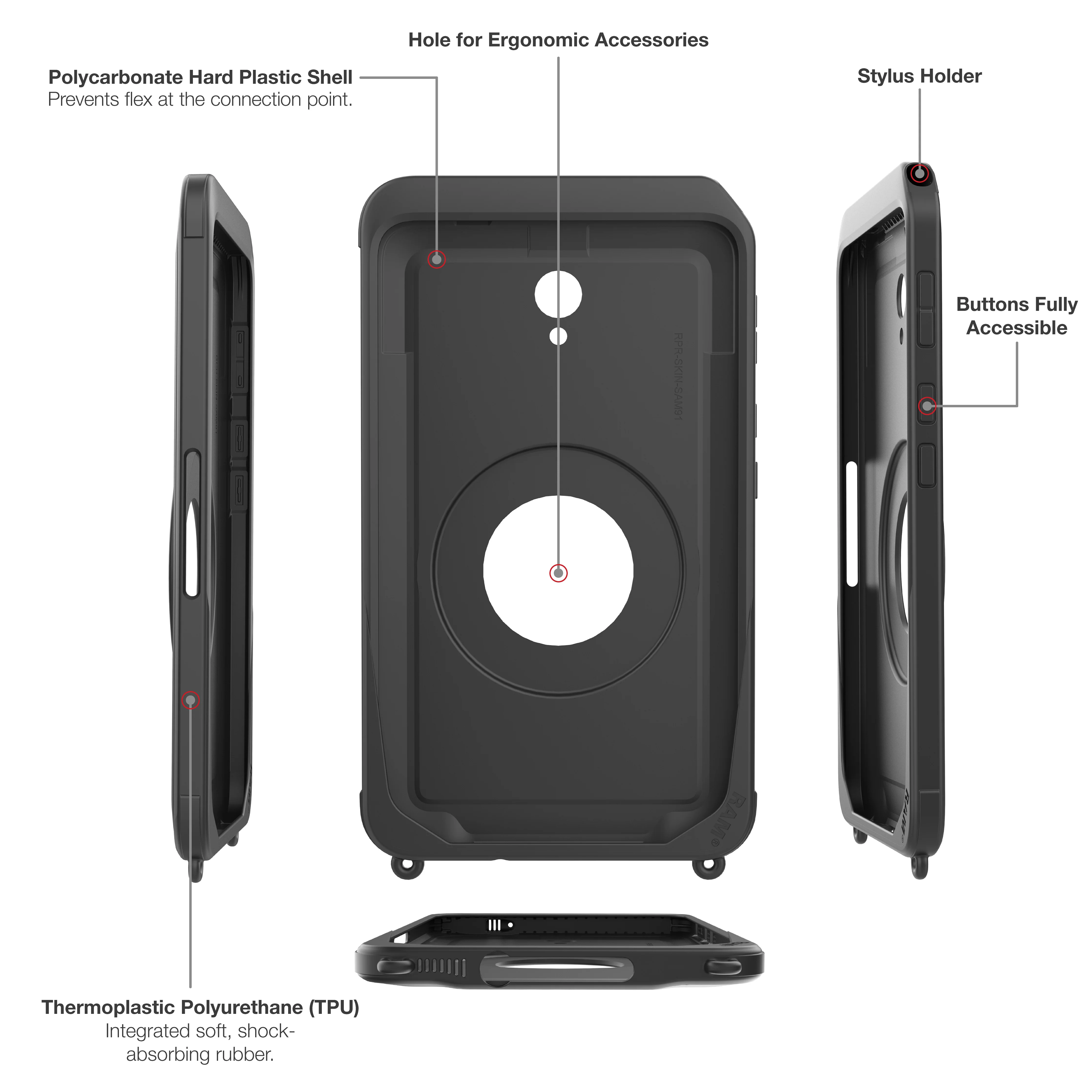 RAM® Skin™ for Samsung Tab Active5 - Image 6