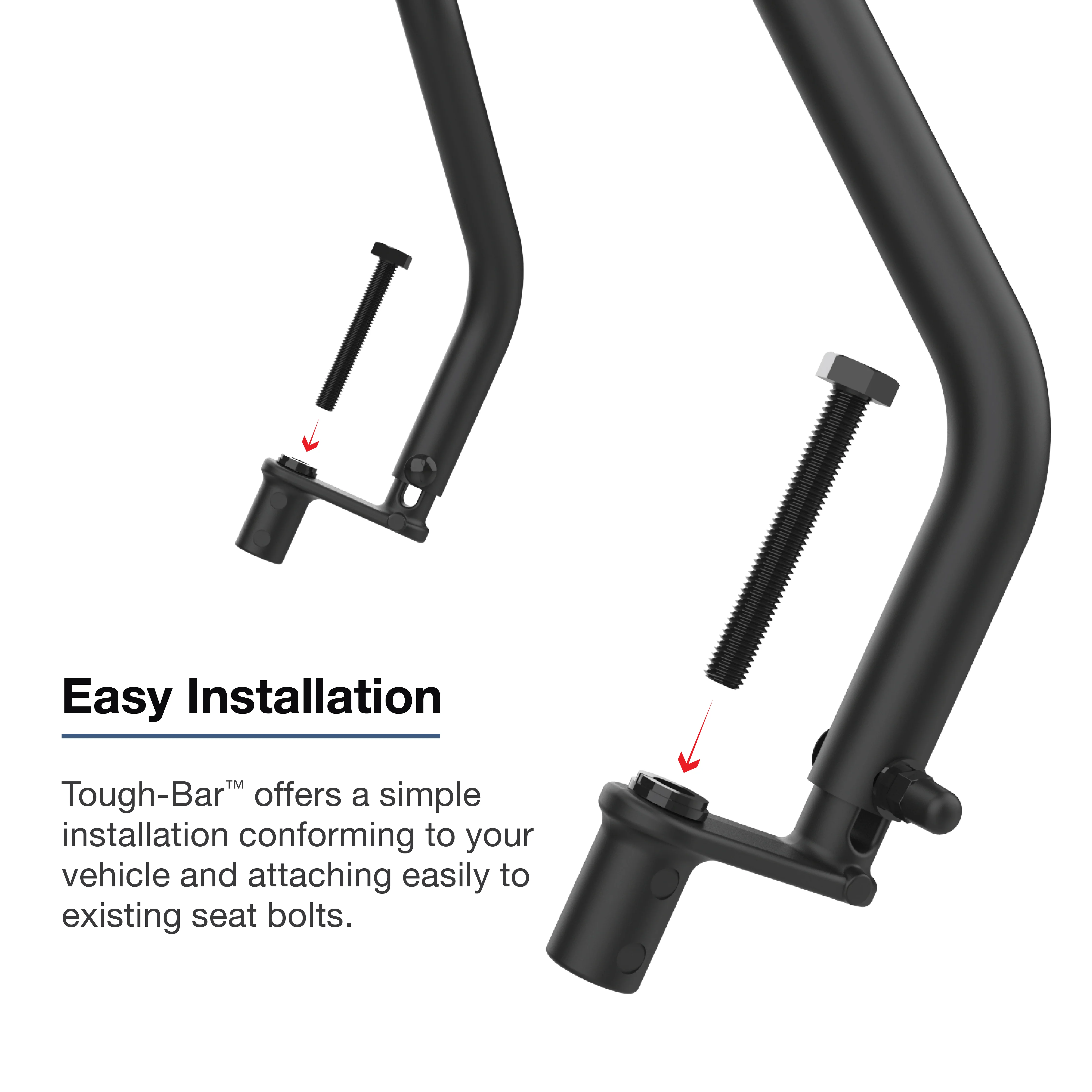 RAM® Tough-Bar™ for '19-26 Ram 1500 Center Console 5" 8.4" & 12" Display - Image 2