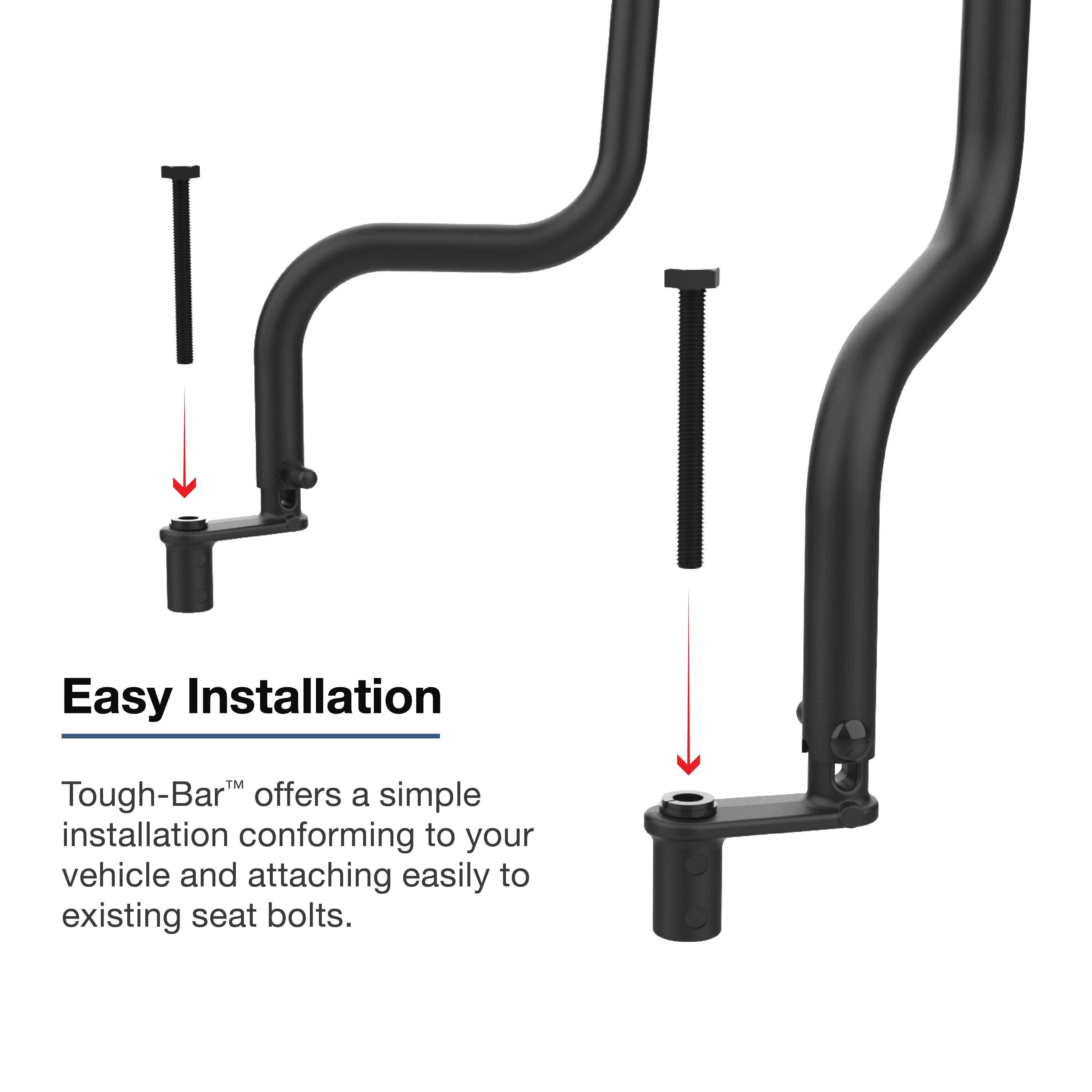 RAM® Tough-Bar™ for '22-25 Ford F-150 Lightning Pro - 12" Display - Image 2