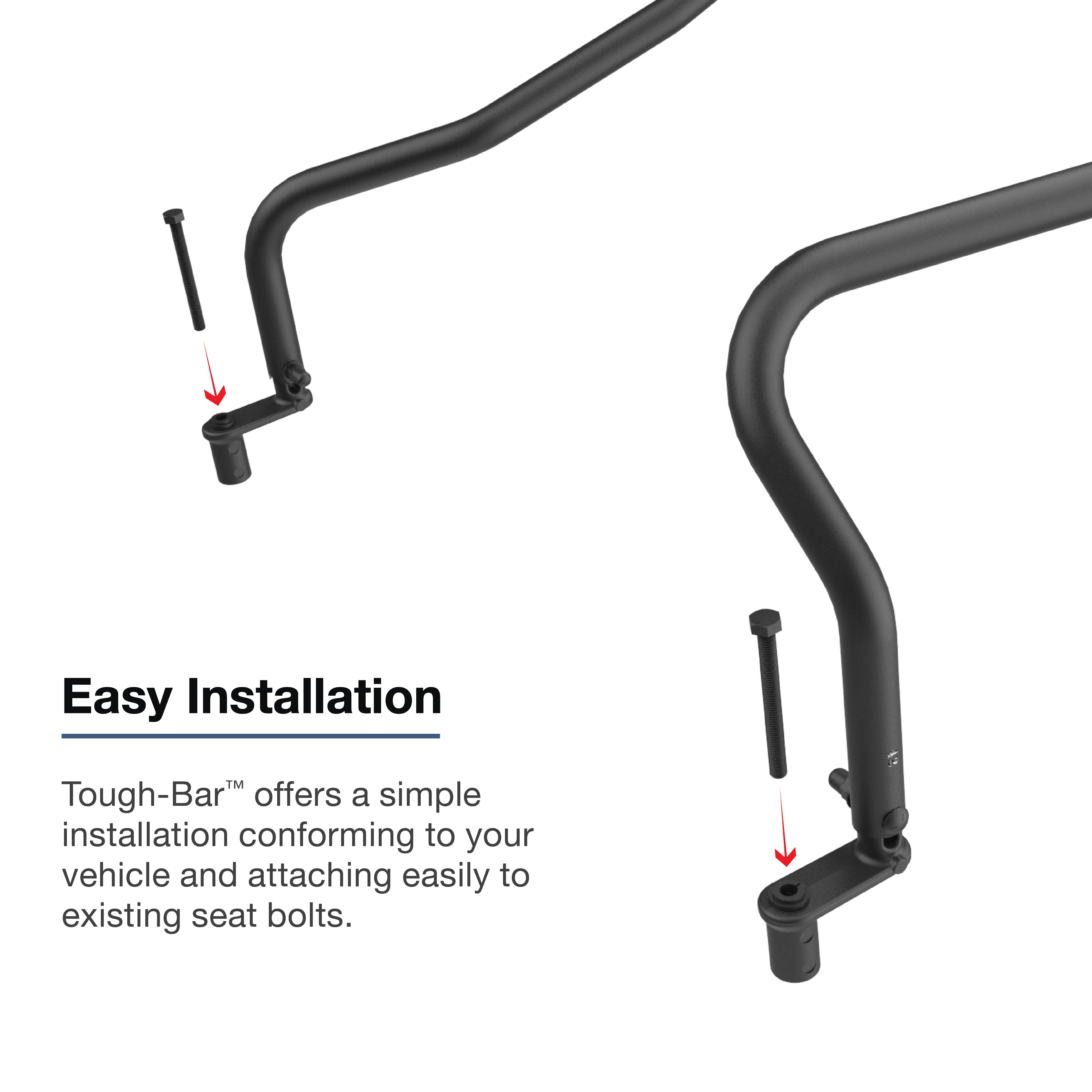 RAM® Tough-Bar™ for '19-26 Ram 2500 - 5500 (Console) 14.4" Display - Image 2