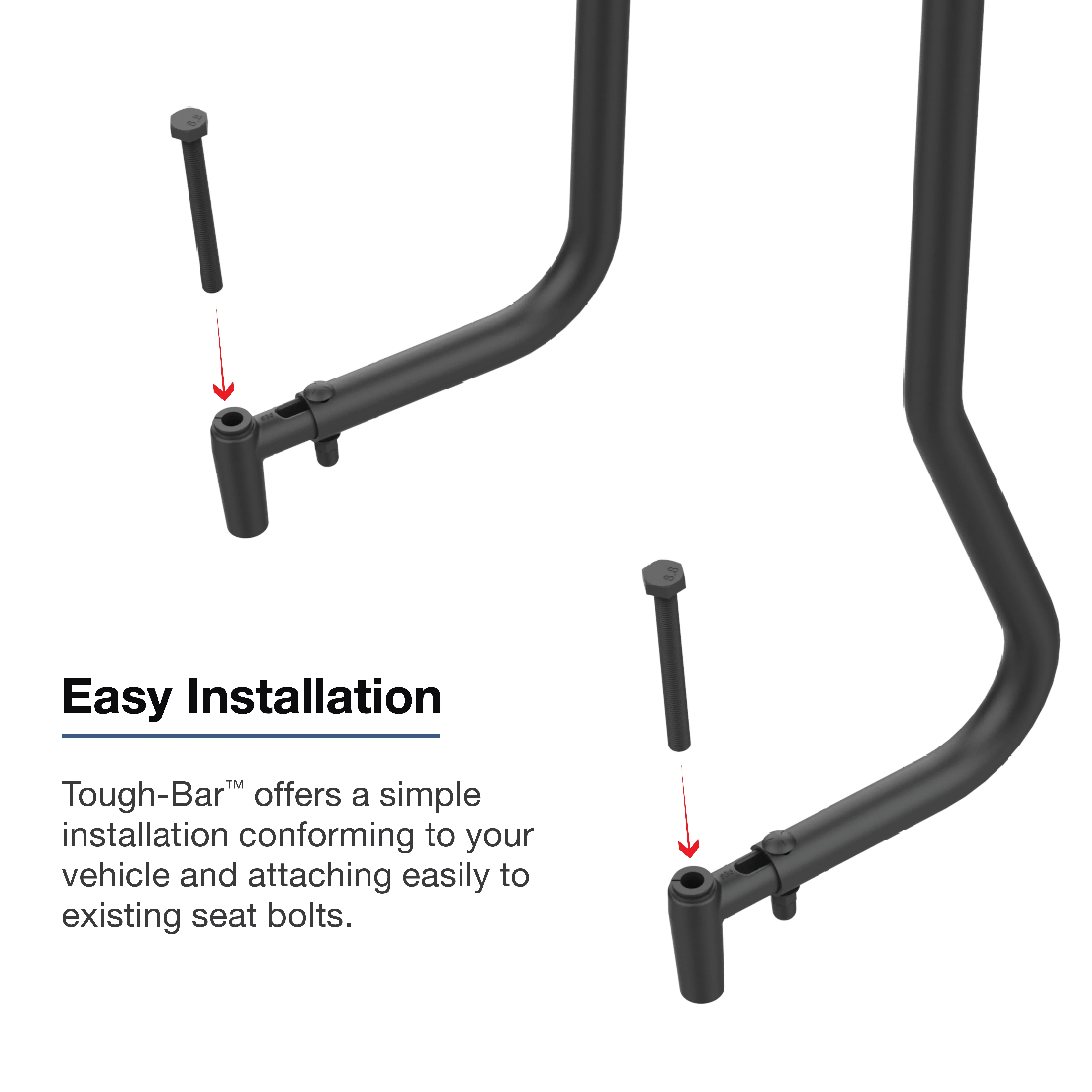 RAM® Tough-Bar™ for '25-26 Toyota 4Runner & '24-26 Tacoma - 8" Display - Image 2