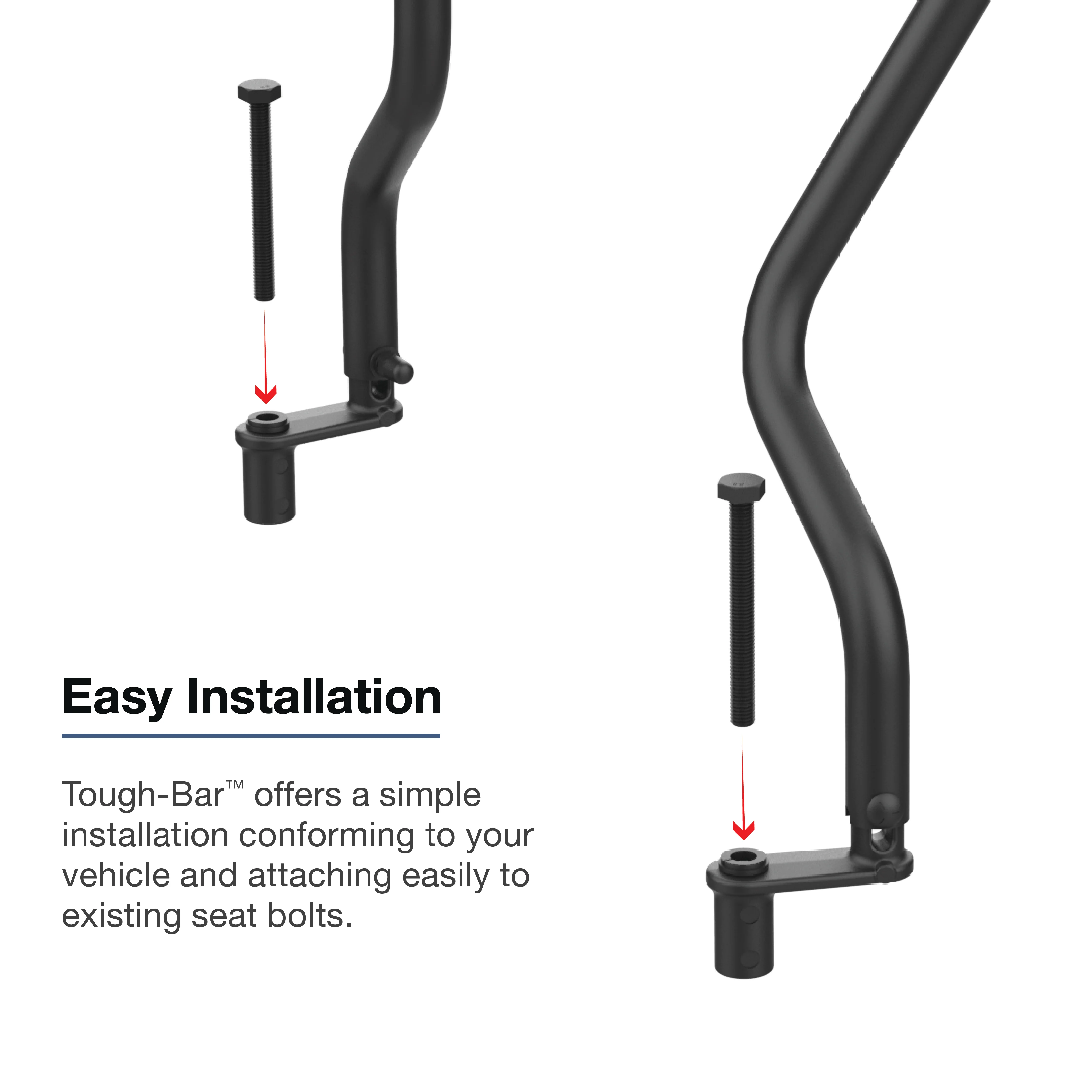 RAM® Tough-Bar™ for '15-22 Ford F-Series - 12" Display + More - Image 2