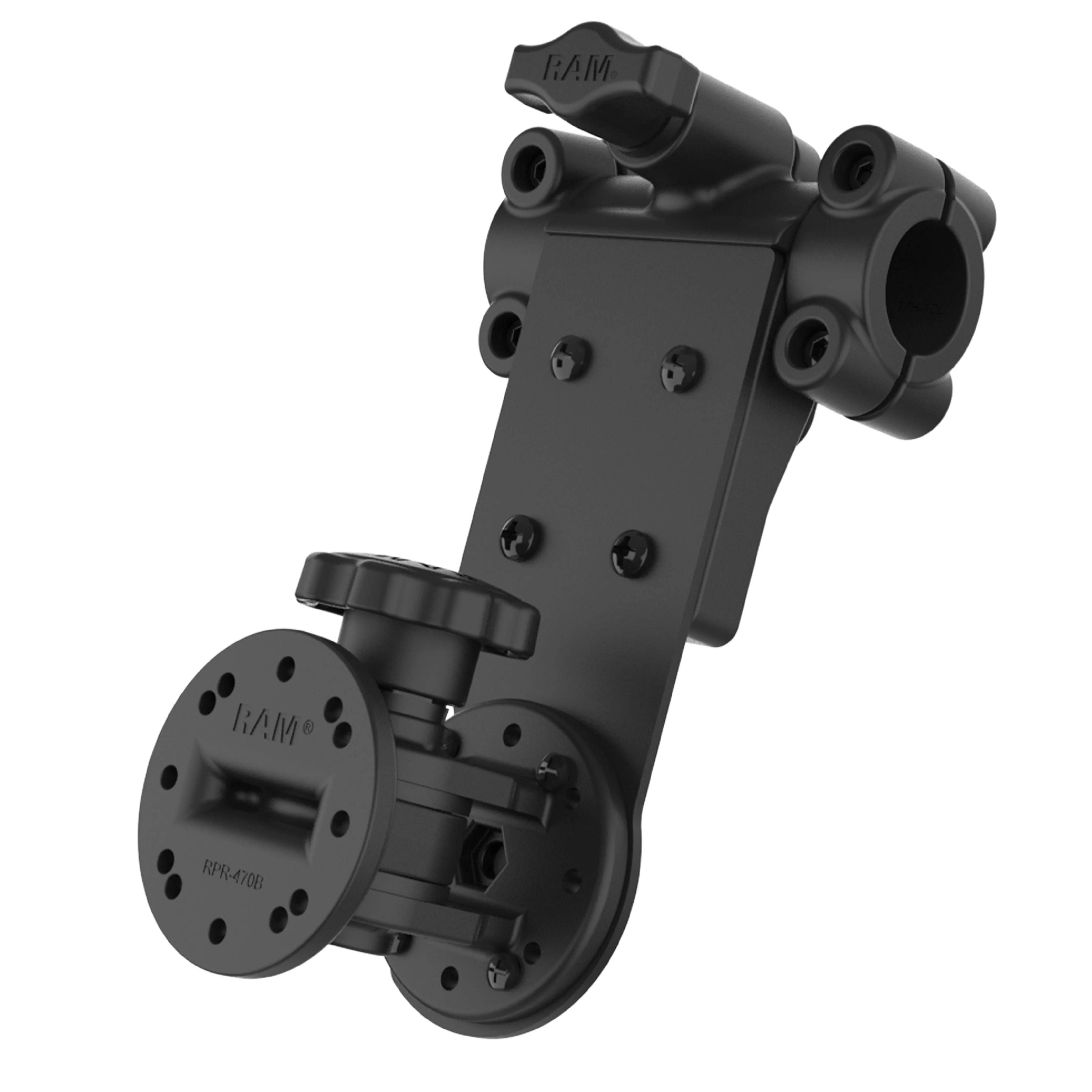 RAM® Friction Hinge Mount for Tough-Bar™ with Pivot Feature
