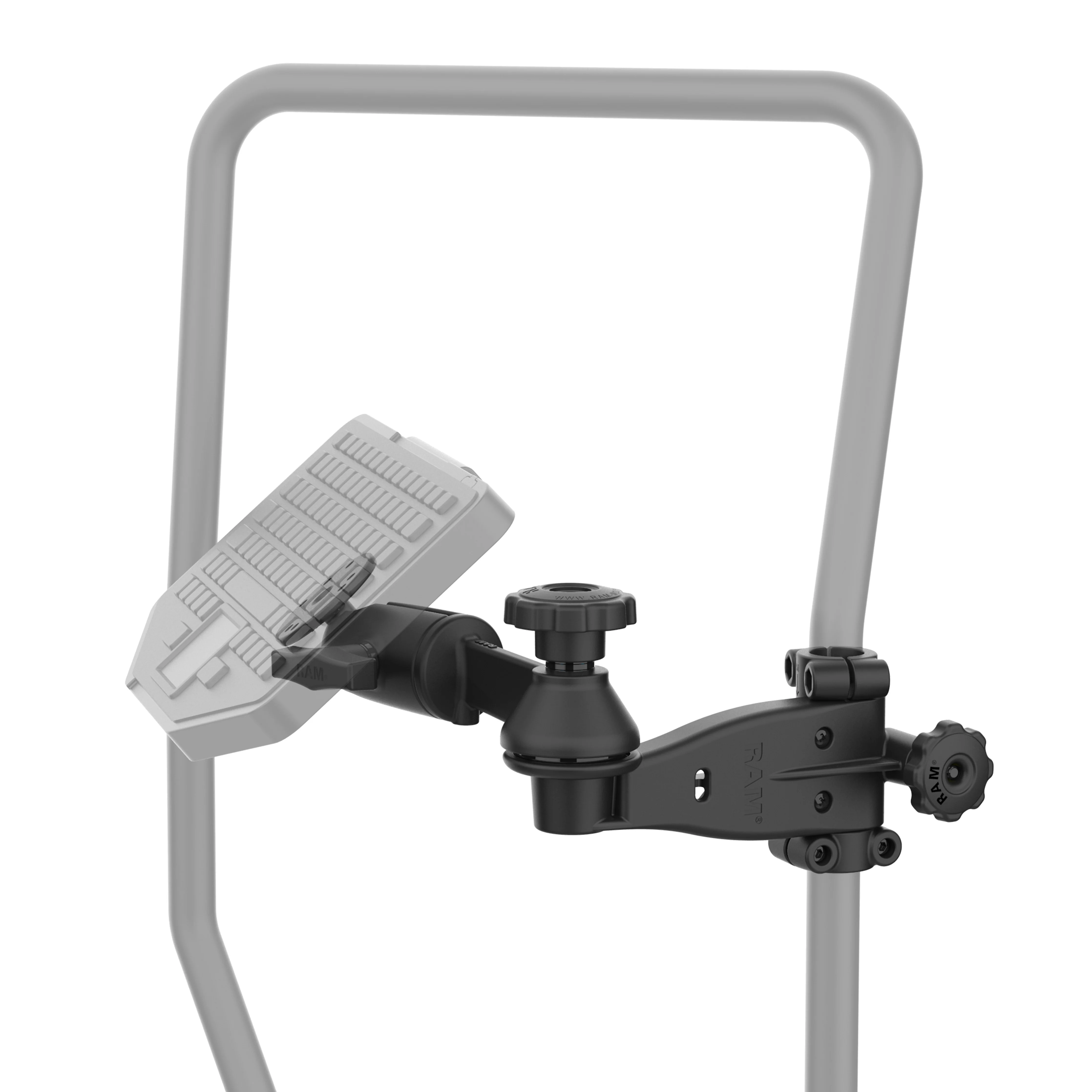 RAM® Friction Hinge 6" Arm & 6" Swing Arm with Ball for Tough-Bar™ - Image 2