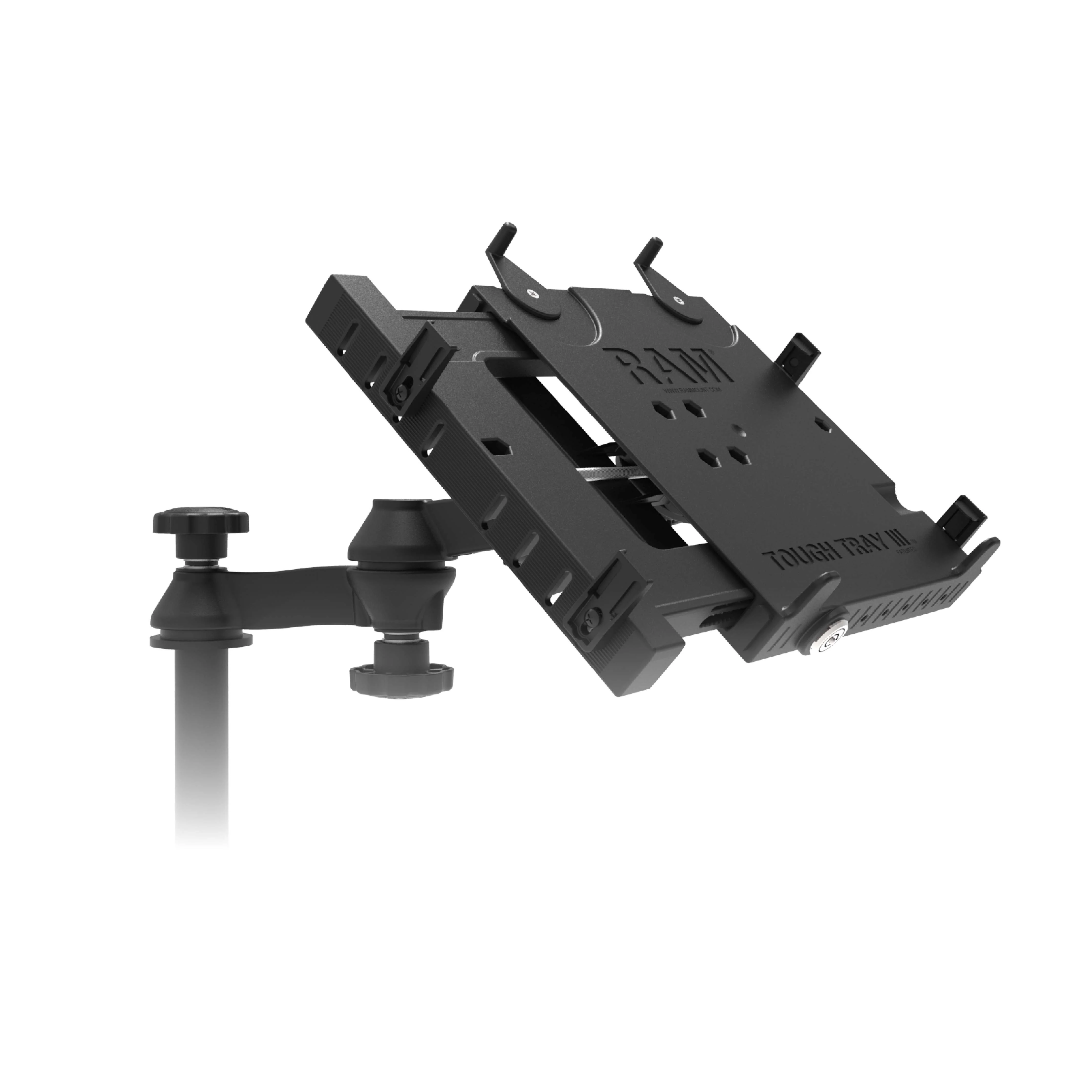 RAM® No-Drill™ Laptop Mount for '05-26 Nissan Frontier + More - Image 2
