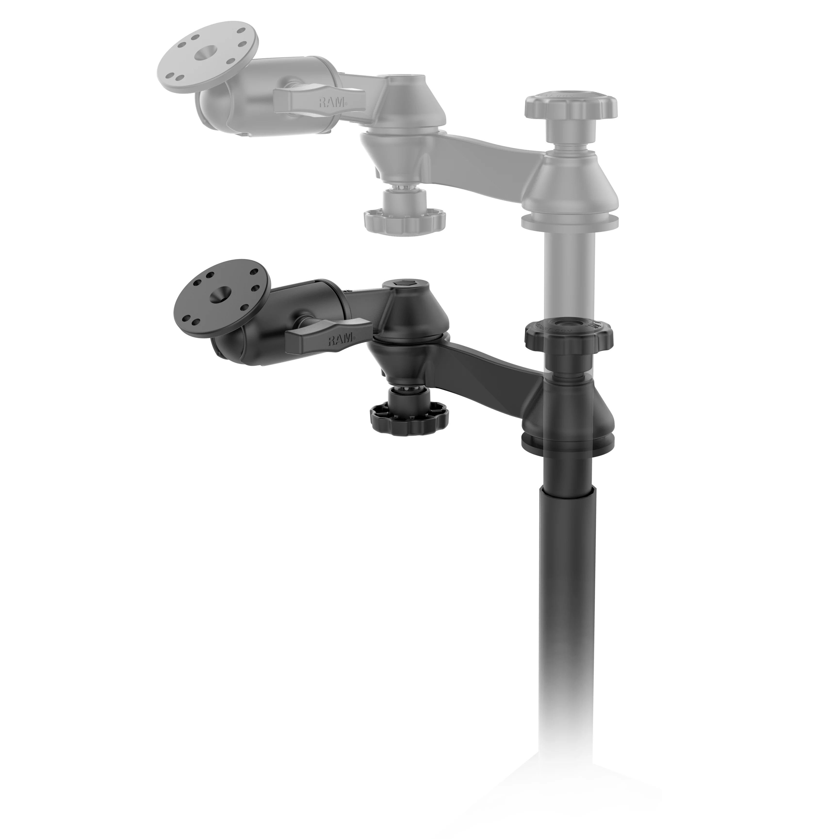 RAM® No-Drill⢠Mount for '19-26 Ram 1500 Pickup Trucks (5th Gen) - Image 2