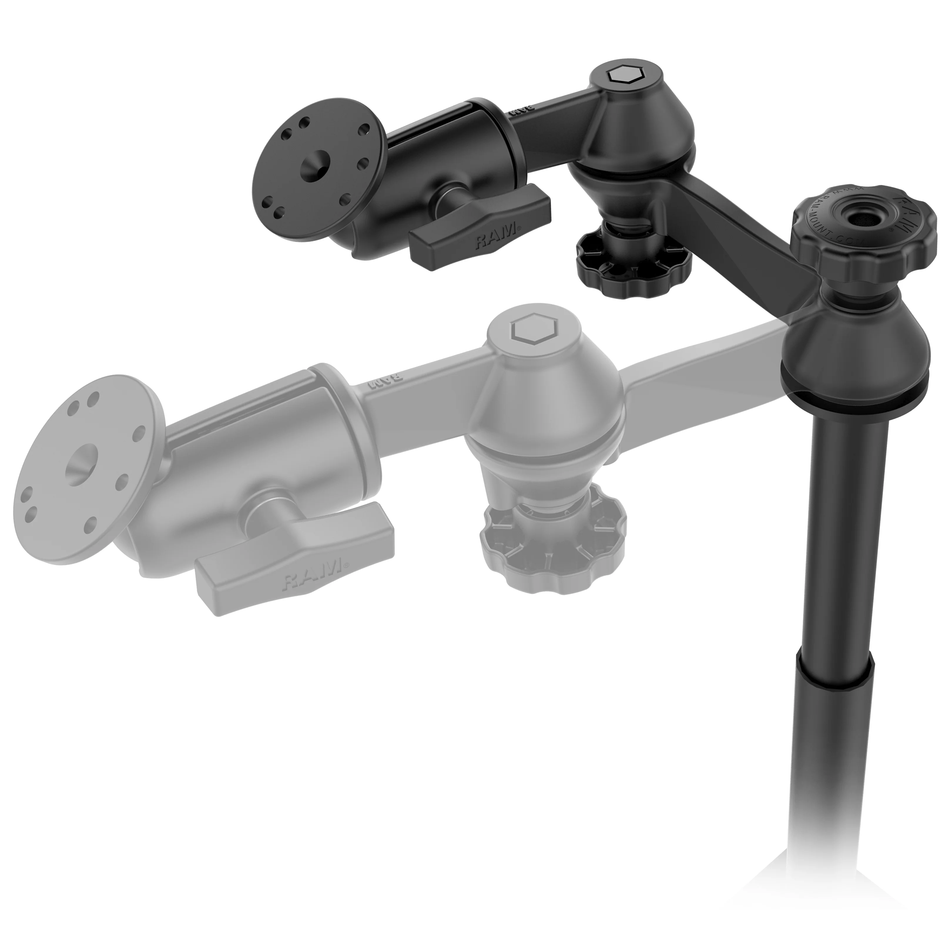 RAM® No-Drill™ Universal Vehicle Floor Mount - Image 3
