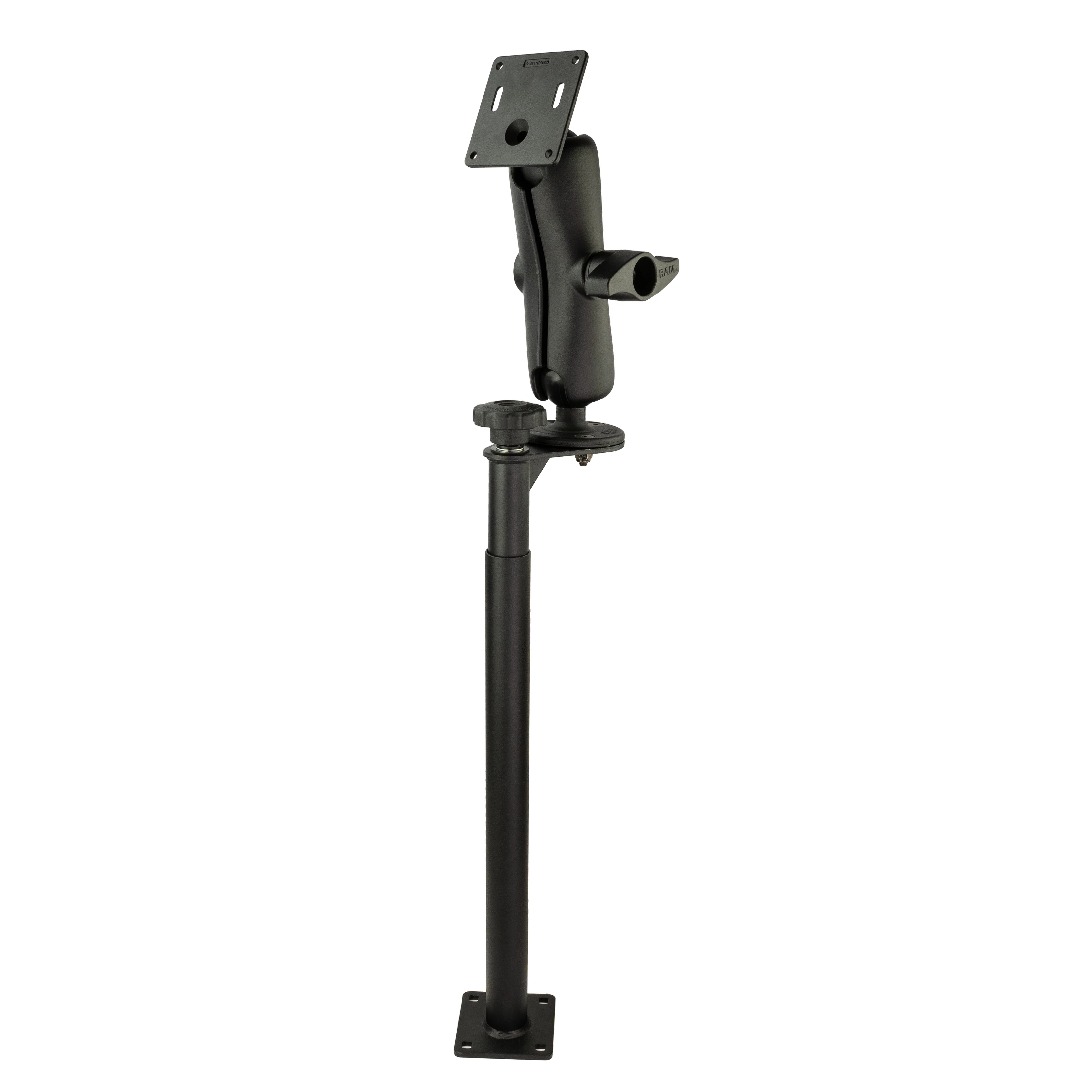 RAM® Tele-Pole⢠with 12" & 18" Poles and 75mm VESA Mount