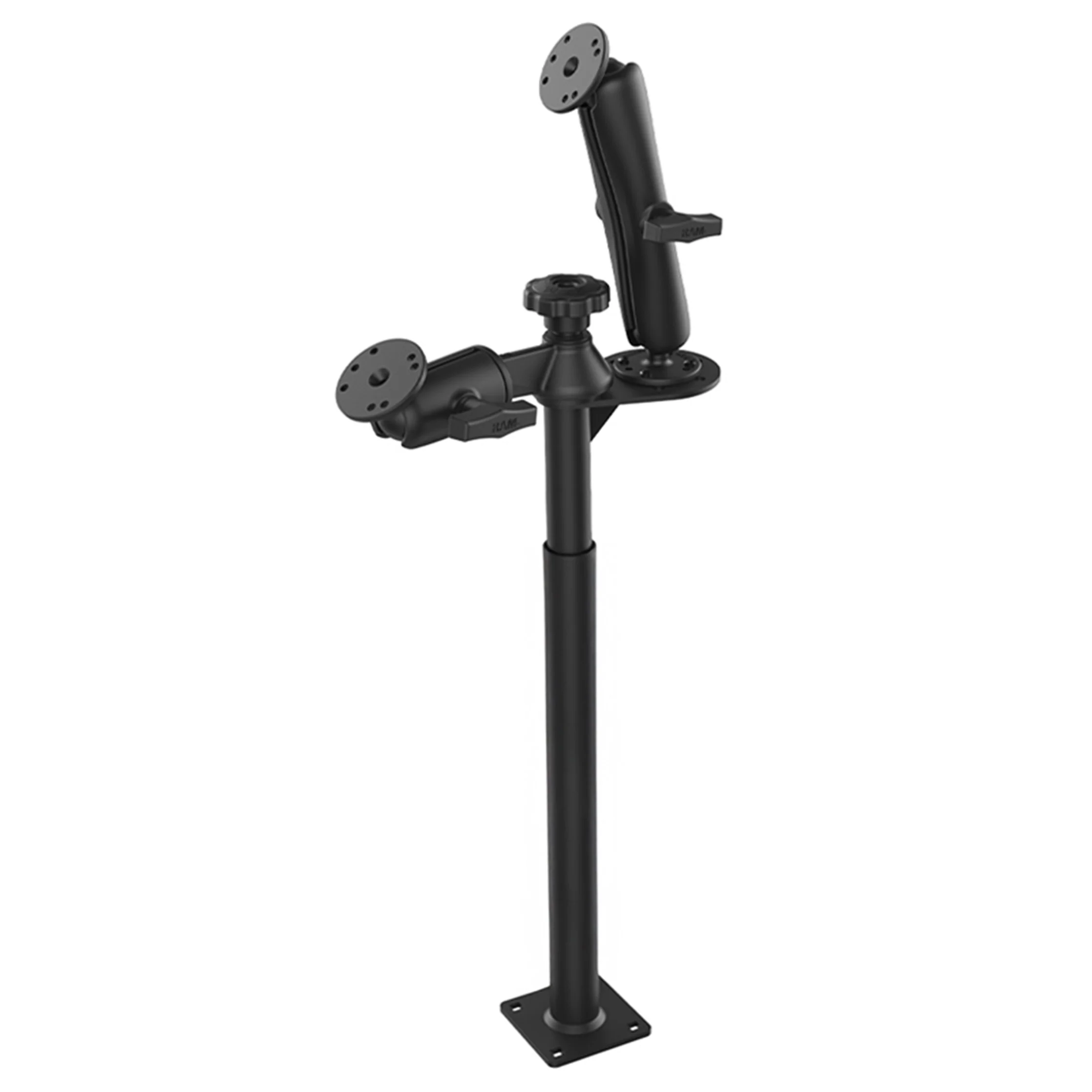 RAMĀ® Tele-Pole⢠with 12ā & 18ā Poles and Double Ball Mount