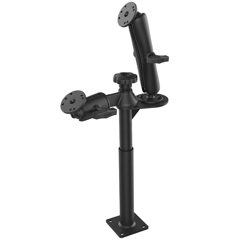 RAMĀ® Tele-Pole⢠with 8ā & 9ā Poles and Double Ball Mount