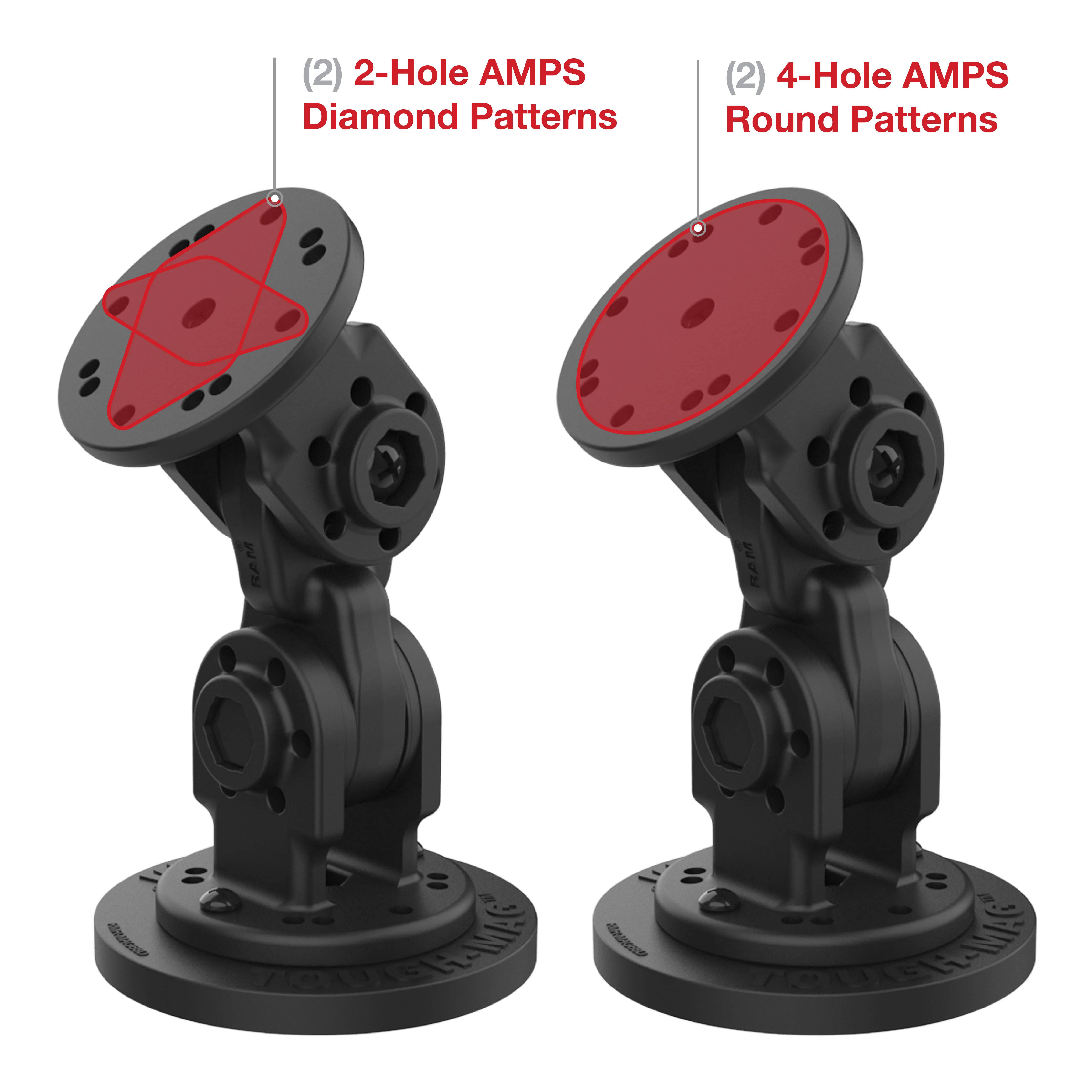 RAMĀ® Dual 90-Degree Pivot Magnetic Mount - Image 4