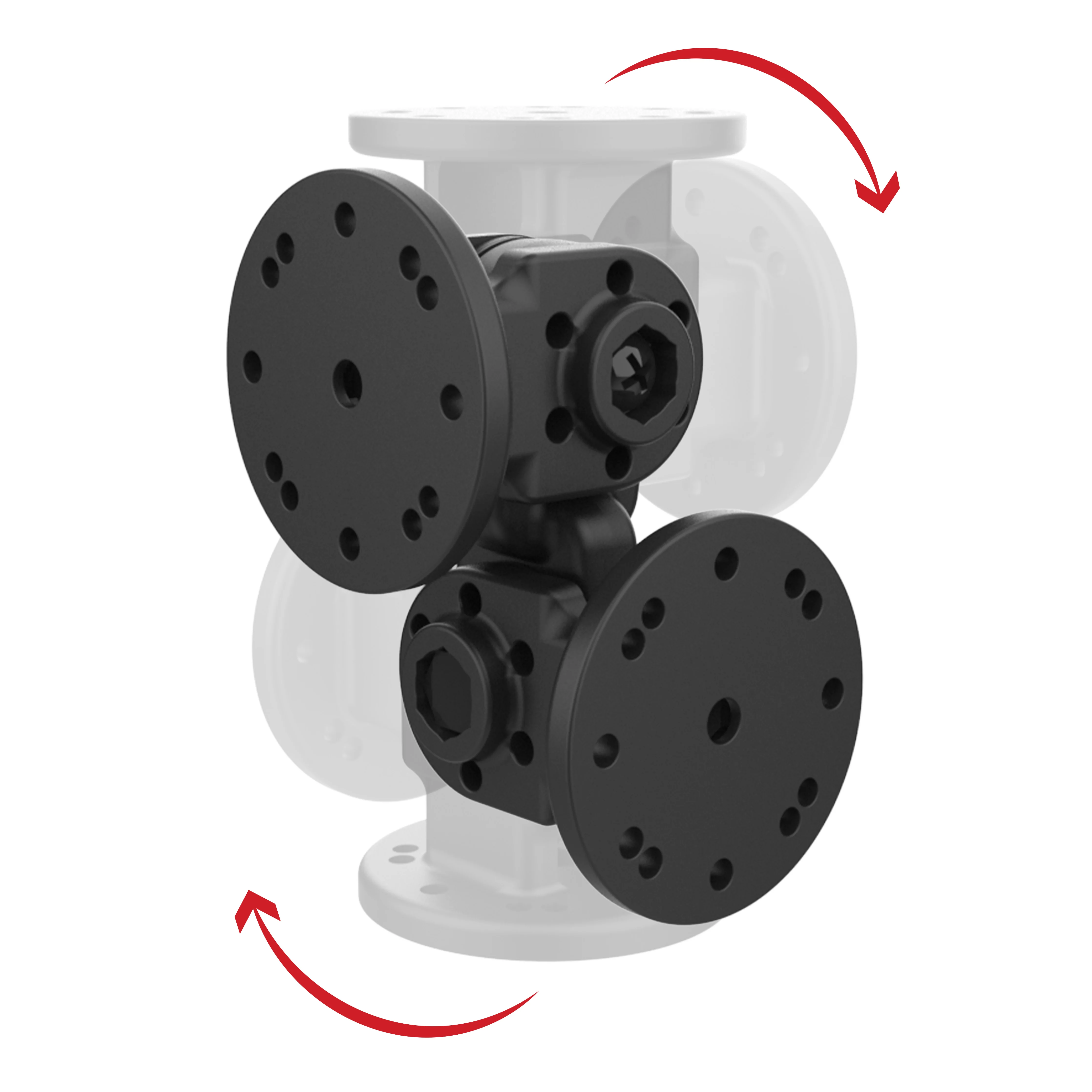 RAMĀ® Dual 90-Degree Pivot Mount - Image 2