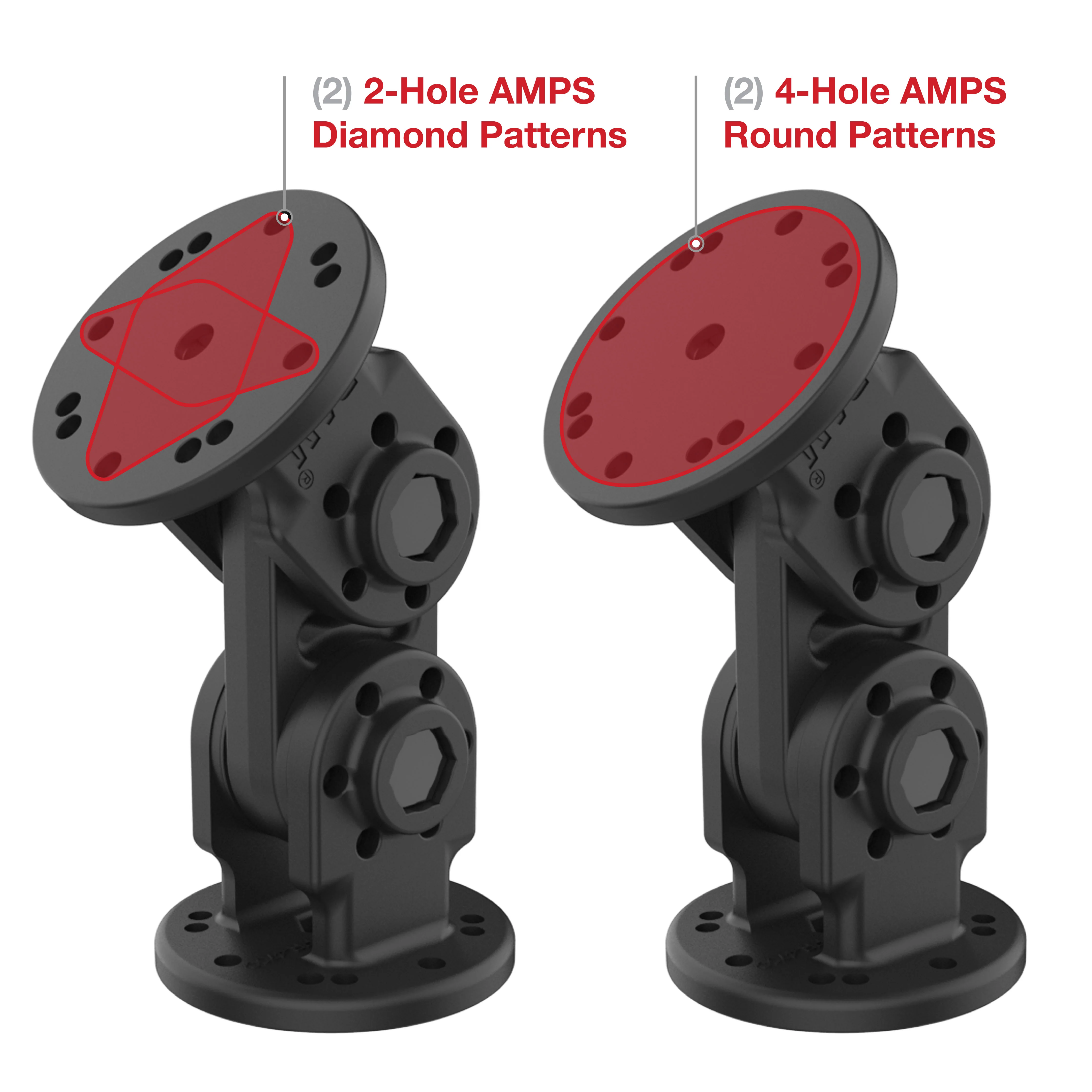 RAMĀ® Dual Straight Pivot Mount - Image 4