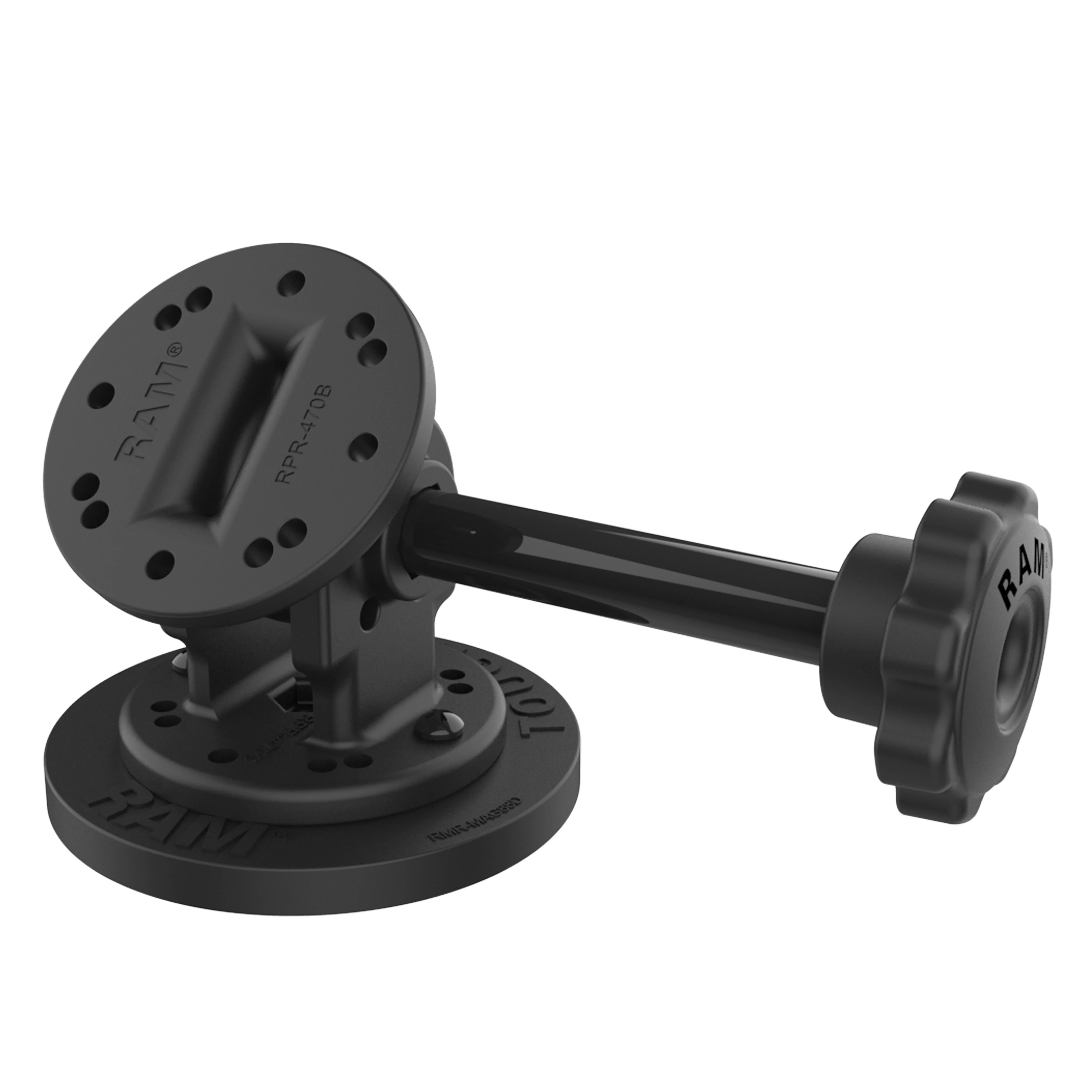RAMĀ® Single Pivot Magnetic Mount with Knob