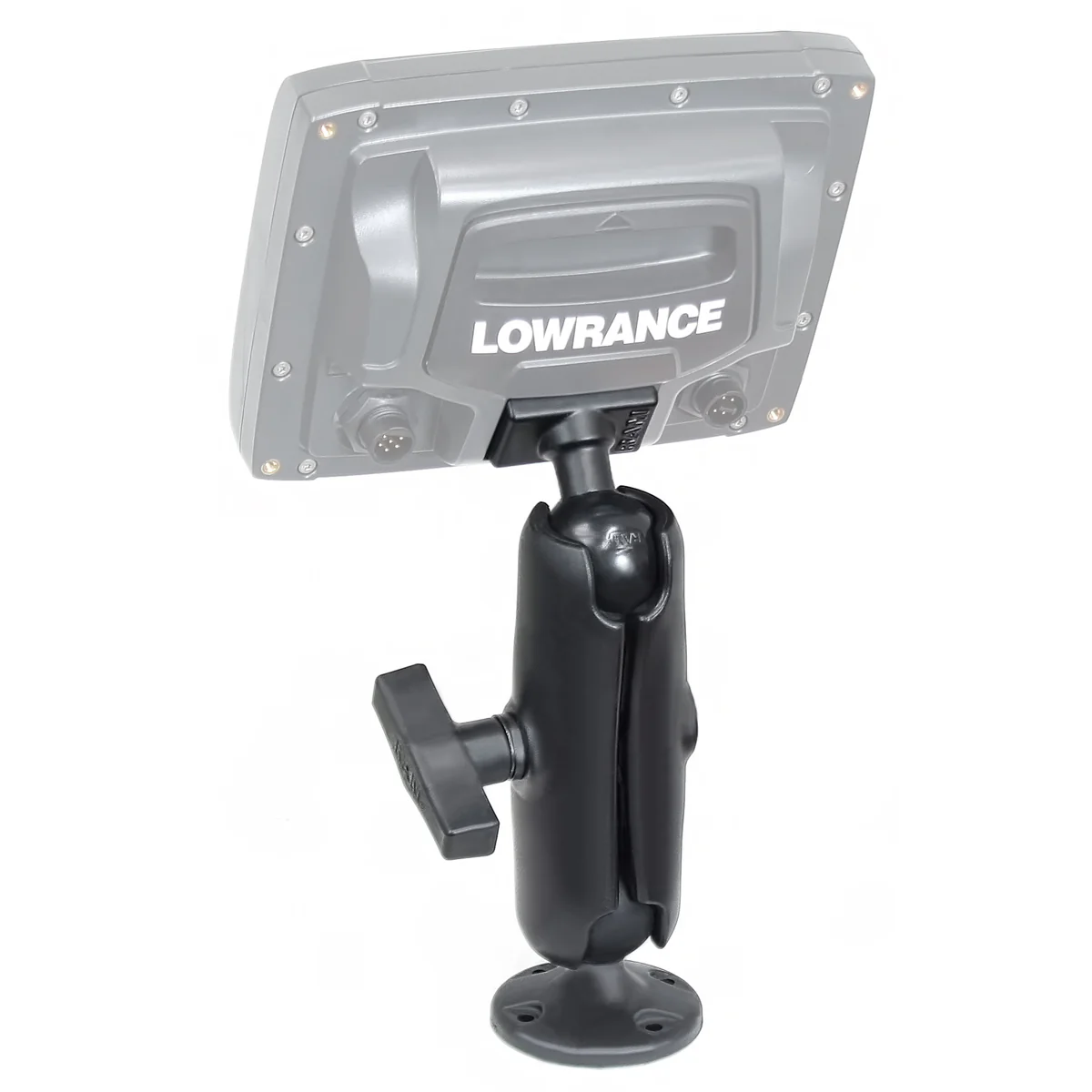 RAMĀ® Composite Double Ball Mount for Lowrance Elite-5, Mark-5 + More