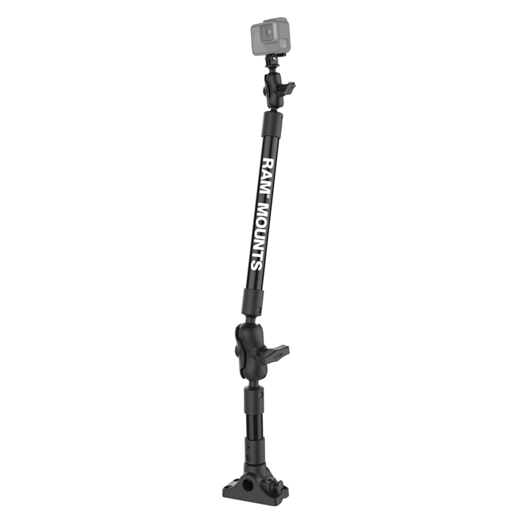 RAM® Tough-Pole⢠29" Camera Mount with Bulkhead Base