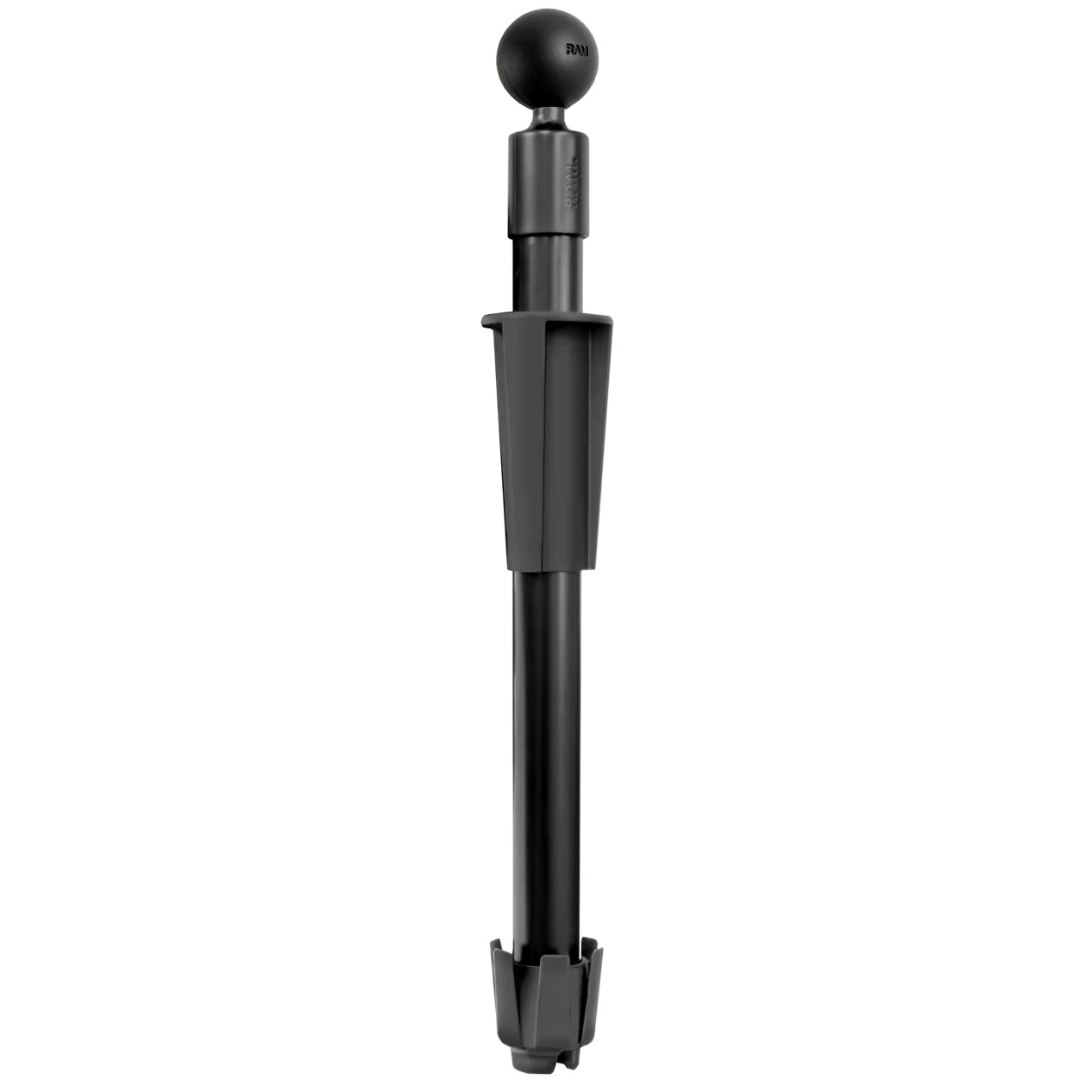 RAMĀ® Press-N-Lock Ball Base with 12" Long Tube - C Size