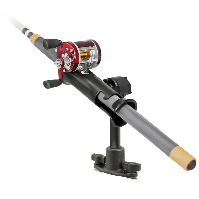 RAM® Tube Jr.⢠Rod Holder with Dual T-Bolt Track Base