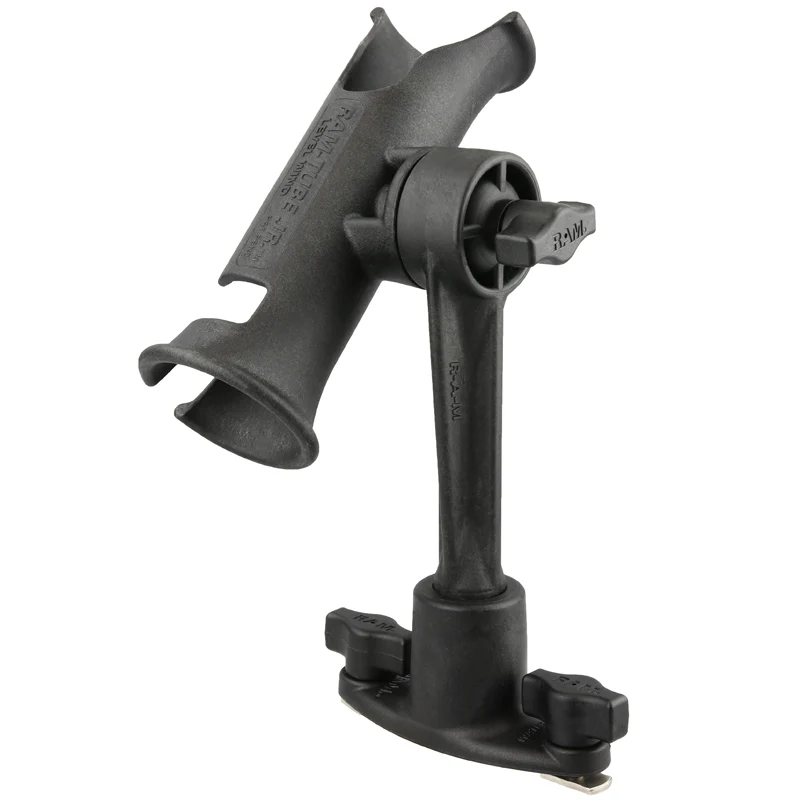 RAM® Tube Jr.⢠Rod Holder with Dual T-Bolt Track Base - Image 2