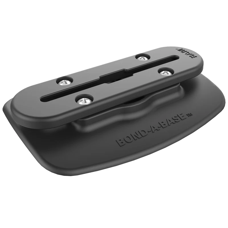 RAMĀ® Bond-A-Base⢠Black Adhesive Base with RAMĀ® Tough-Trackā¢