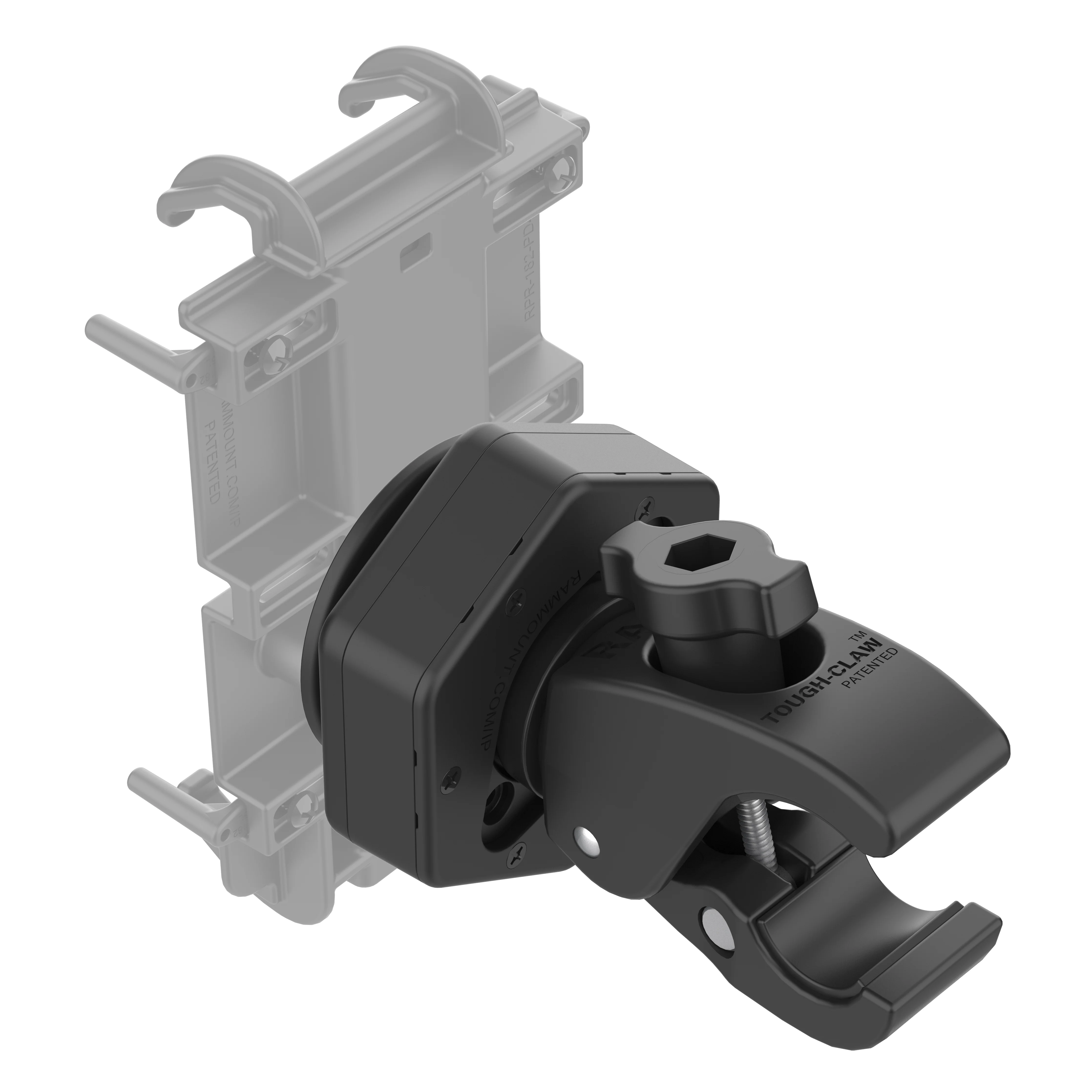 RAM® Tough-Claw™ Small Clamp Base with Vibe-Safe™ Adapter - Image 3