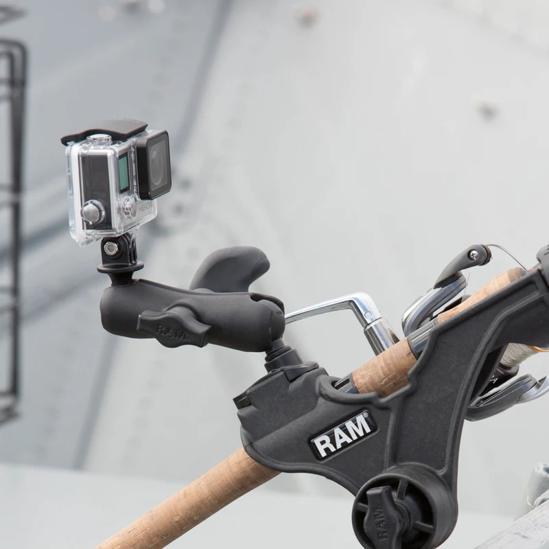 RAM ROD® JR Fishing Rod Holder with 2" Spline Post - Image 3