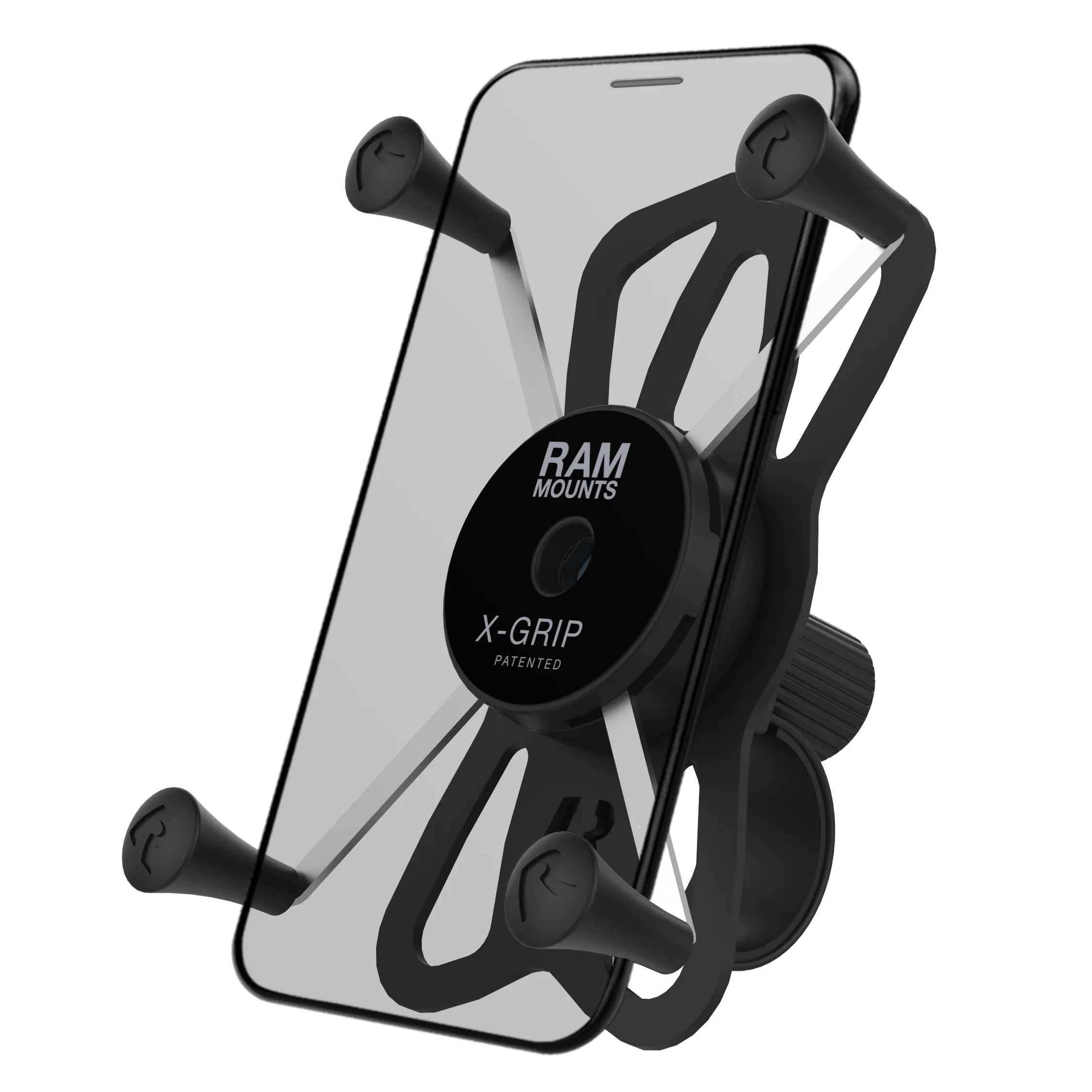 RAM® X-Grip® Large Phone Mount with RAM® Tough-Strap⢠Handlebar Base